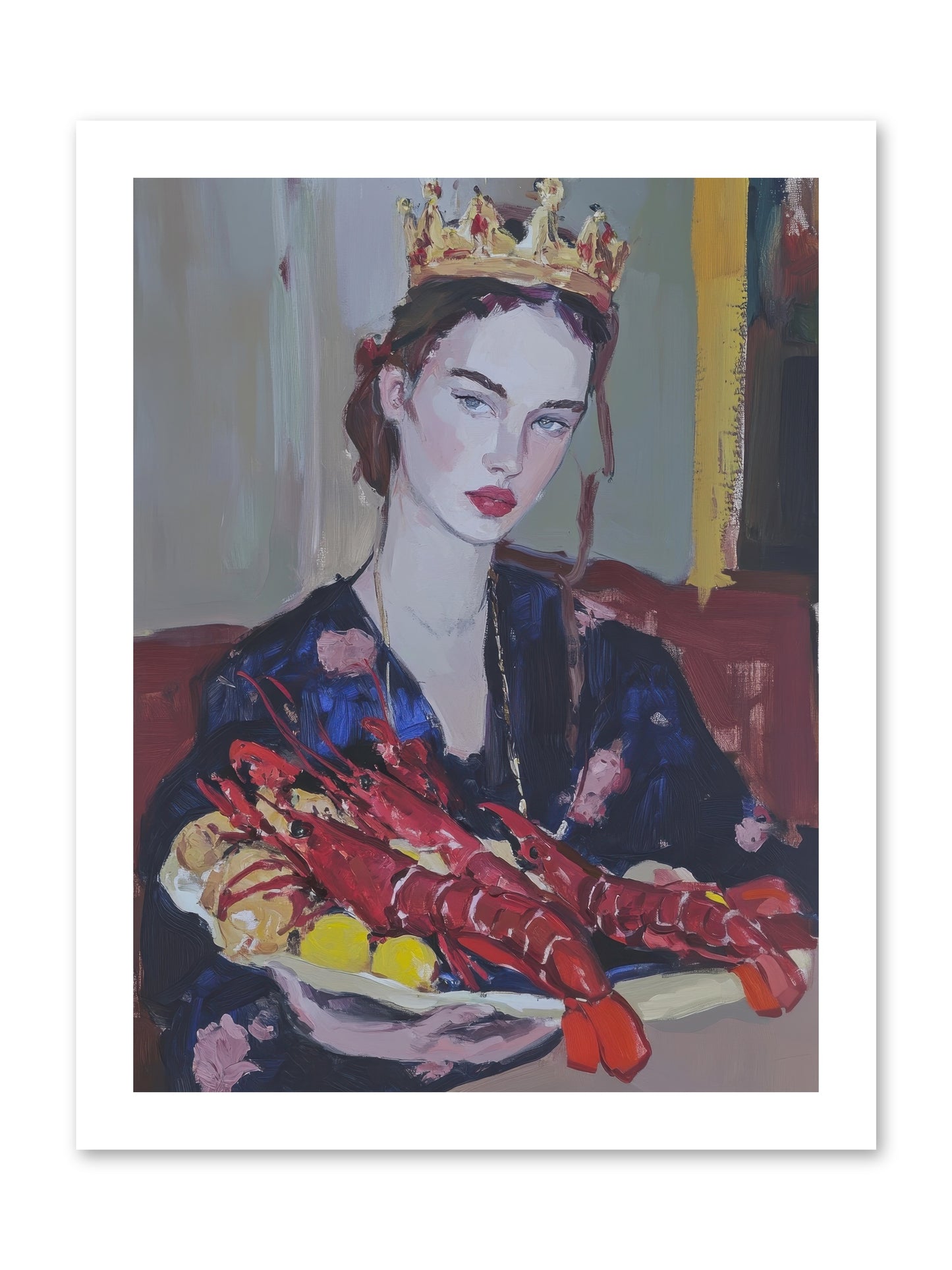 The Sovereign Supper -- Paper Print 12x16