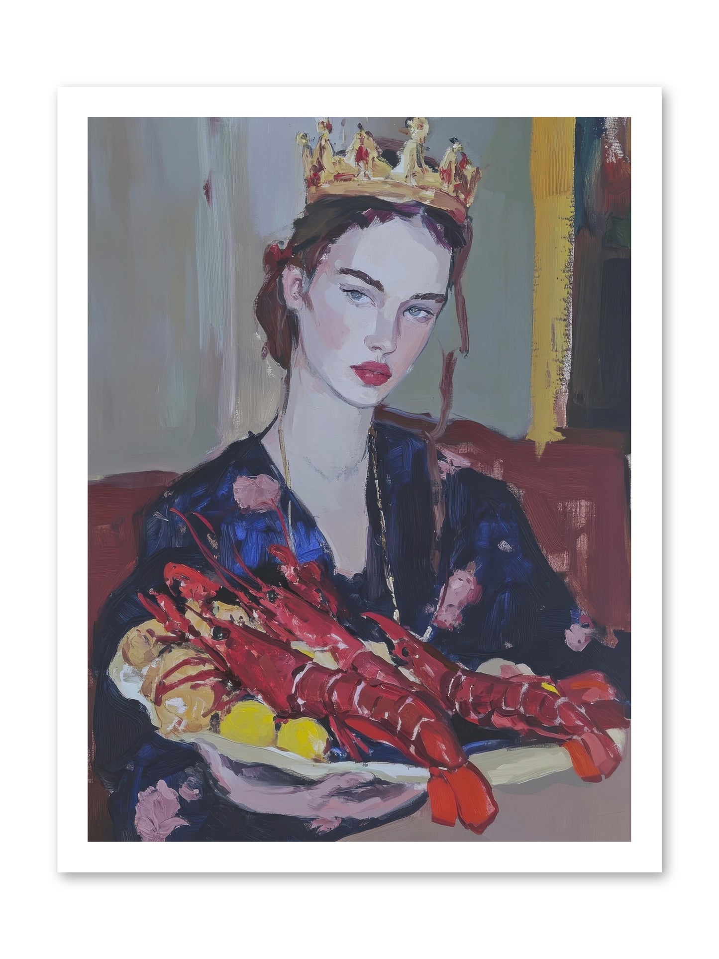 The Sovereign Supper -- Loose Canvas Print 18x24