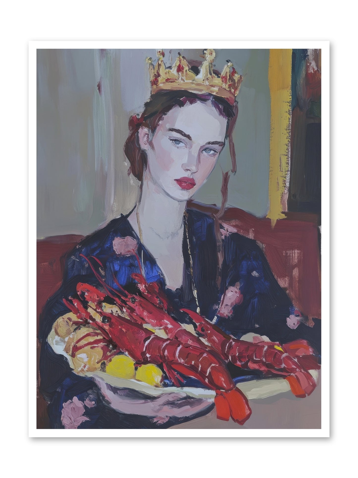 The Sovereign Supper -- Loose Canvas Print 36x48