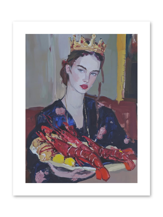 The Sovereign Supper -- Paper Print 9x12