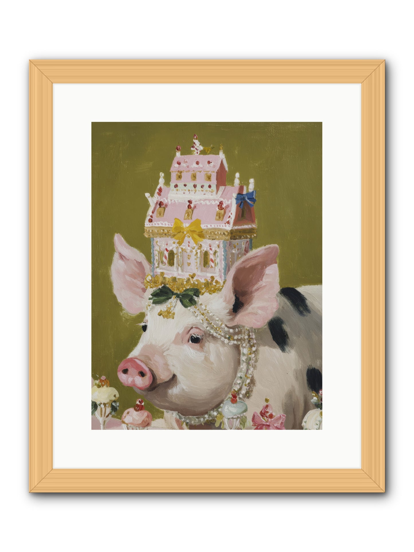 The Spellbinding Occasion -- Framed Print - Natural 12x16