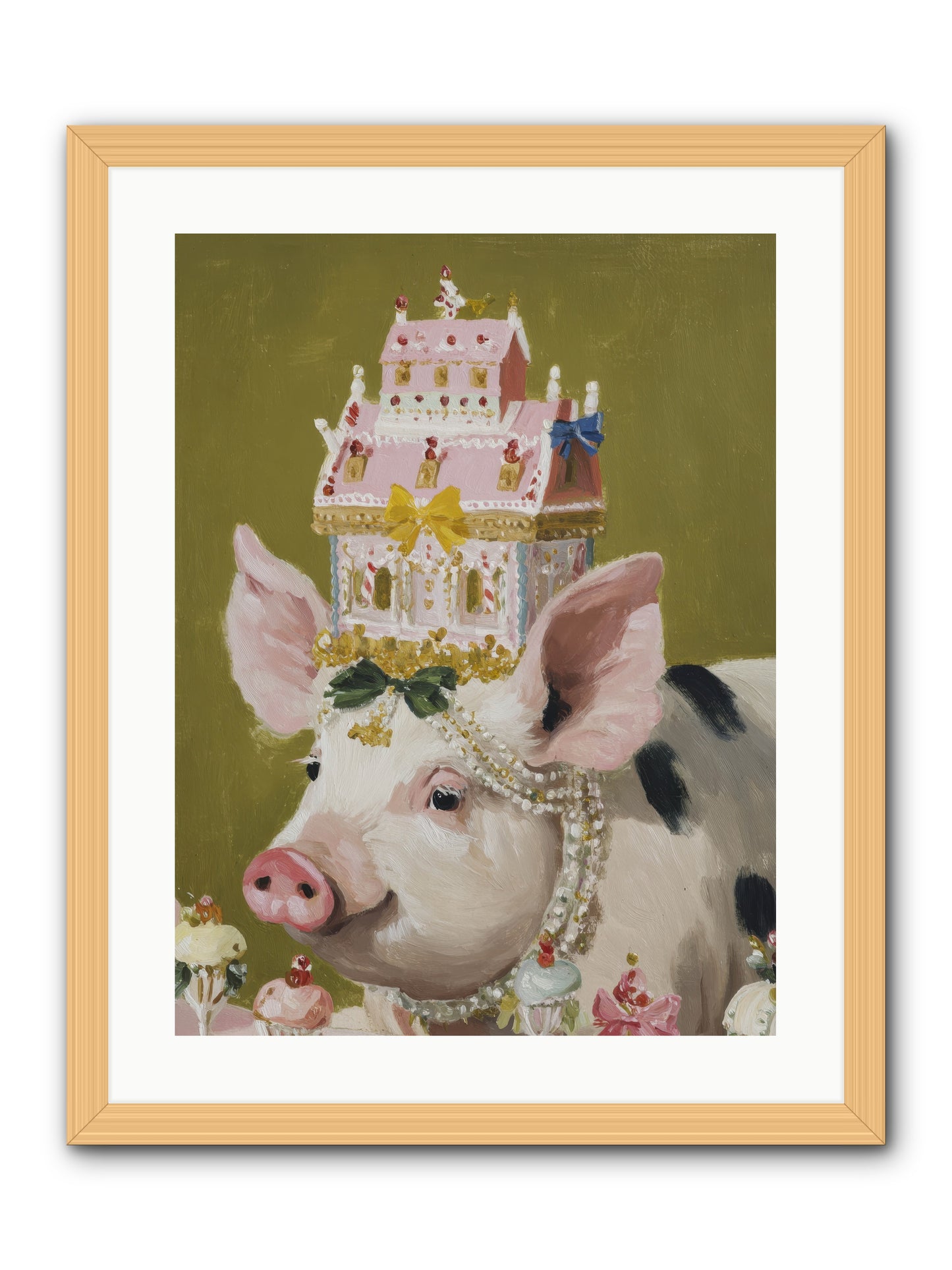 The Spellbinding Occasion -- Framed Print - Natural 18x24