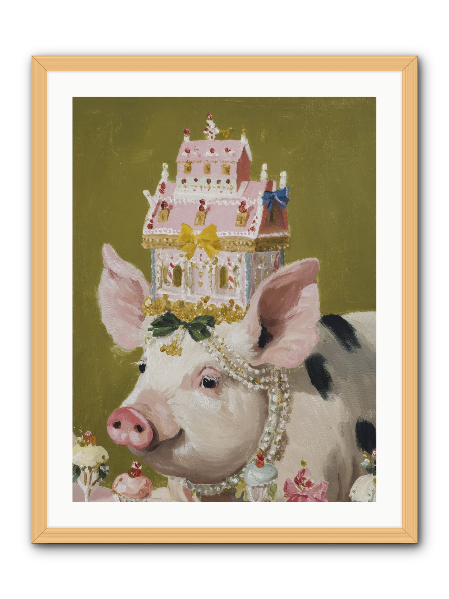 The Spellbinding Occasion -- Framed Print - Natural 24x32