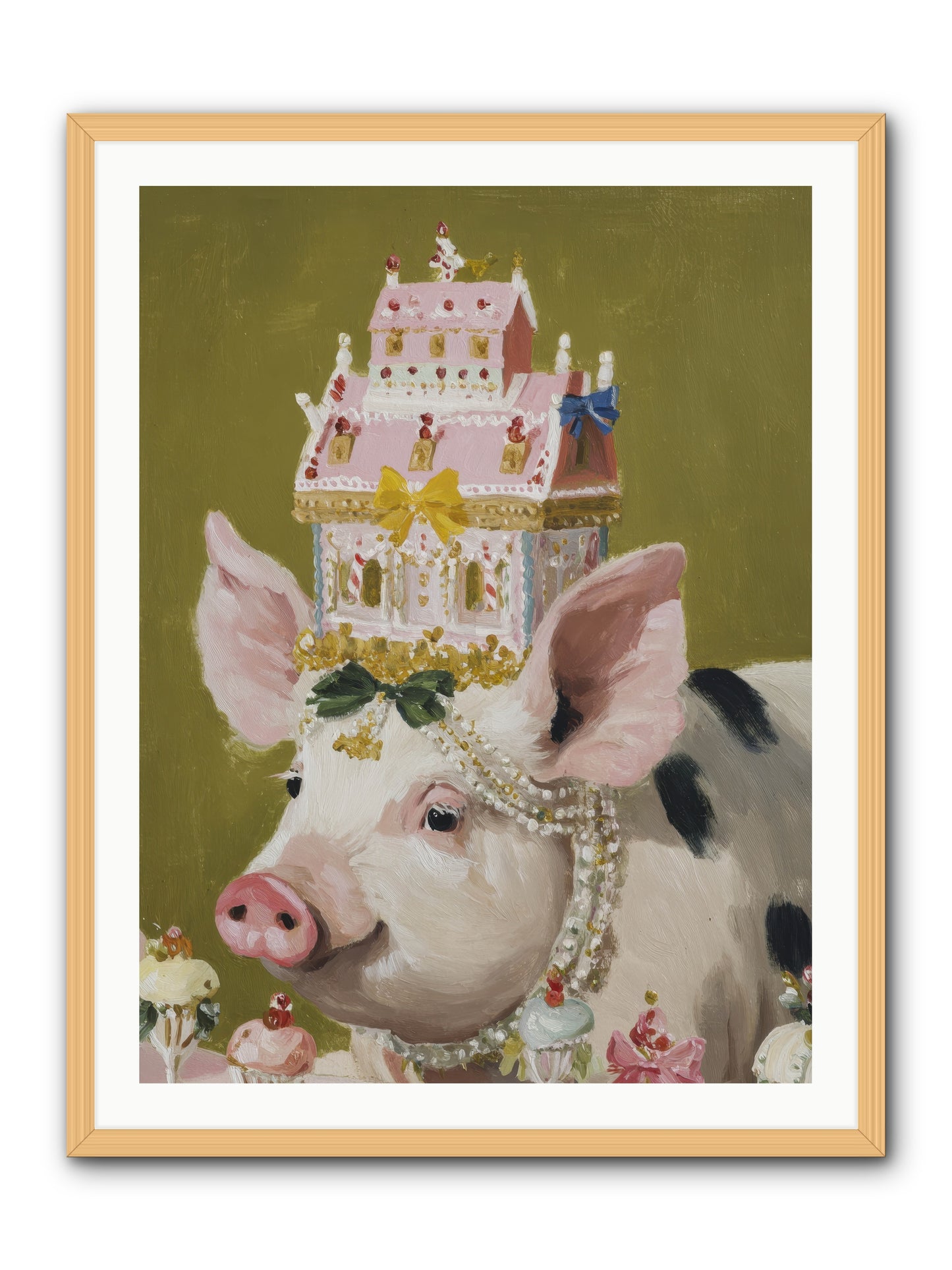 The Spellbinding Occasion -- Framed Print - Natural 30x40
