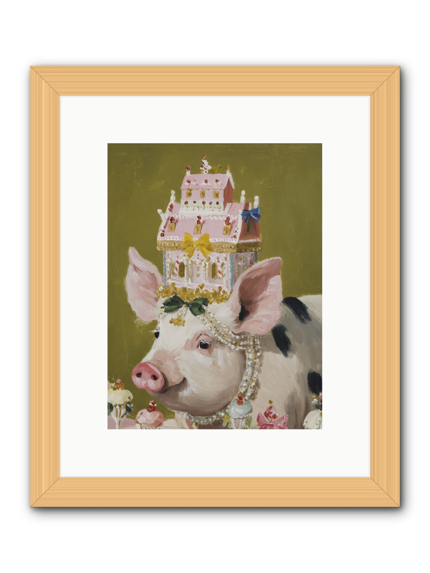The Spellbinding Occasion -- Framed Print - Natural 9x12