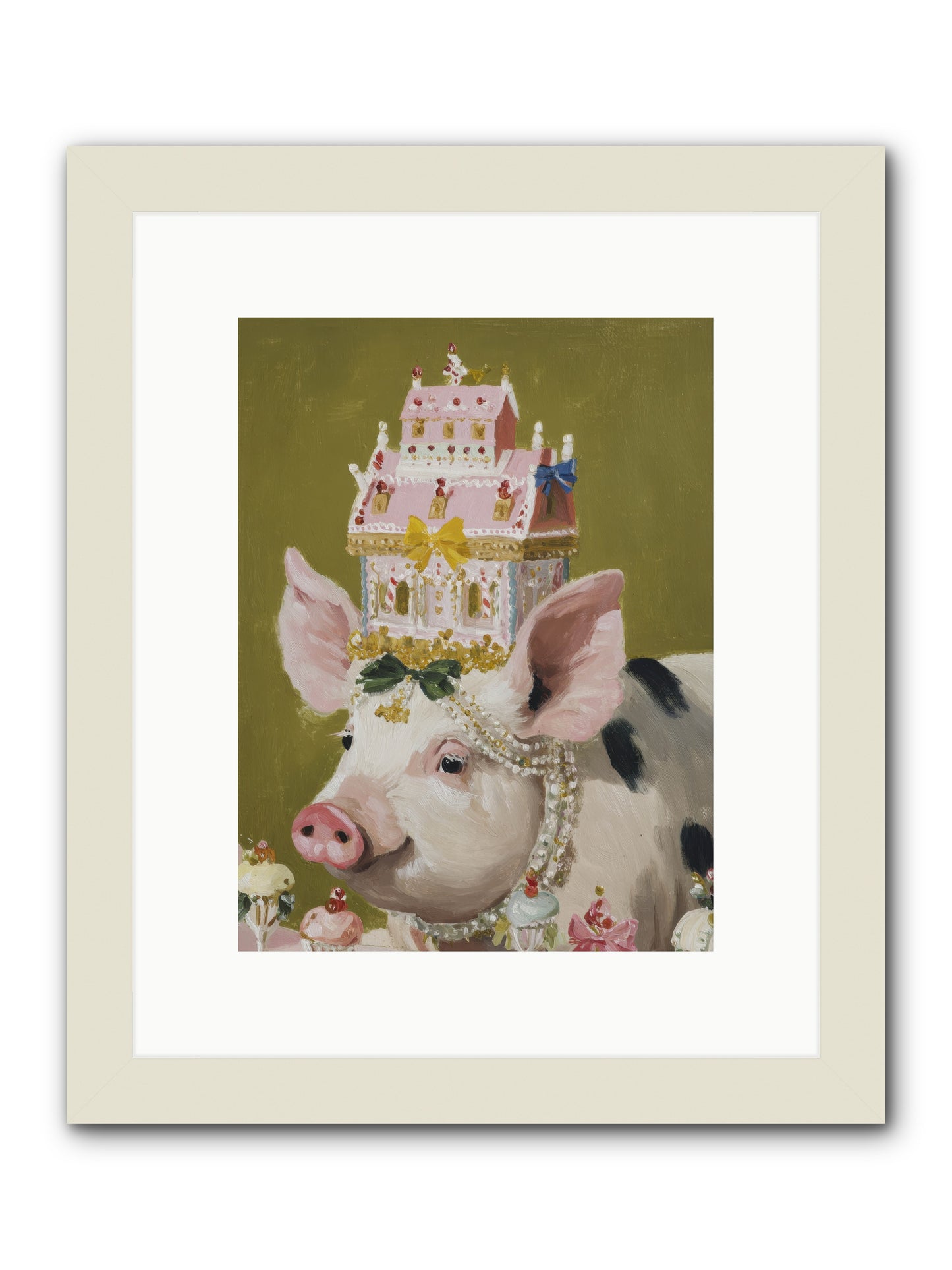 The Spellbinding Occasion -- Framed Print - White 9x12
