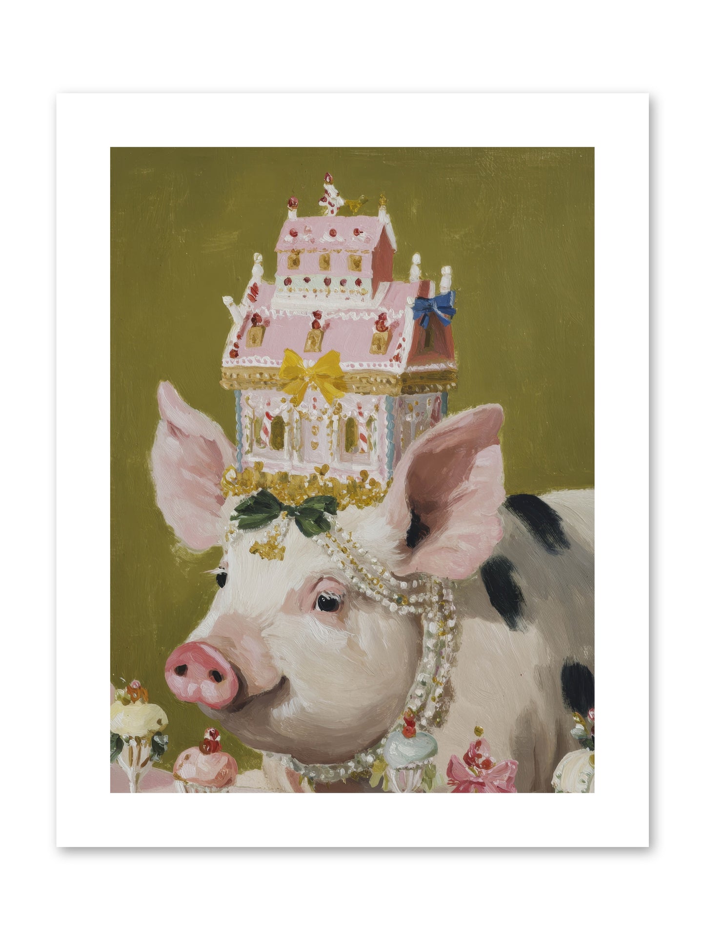 The Spellbinding Occasion -- Loose Canvas Print 9x12
