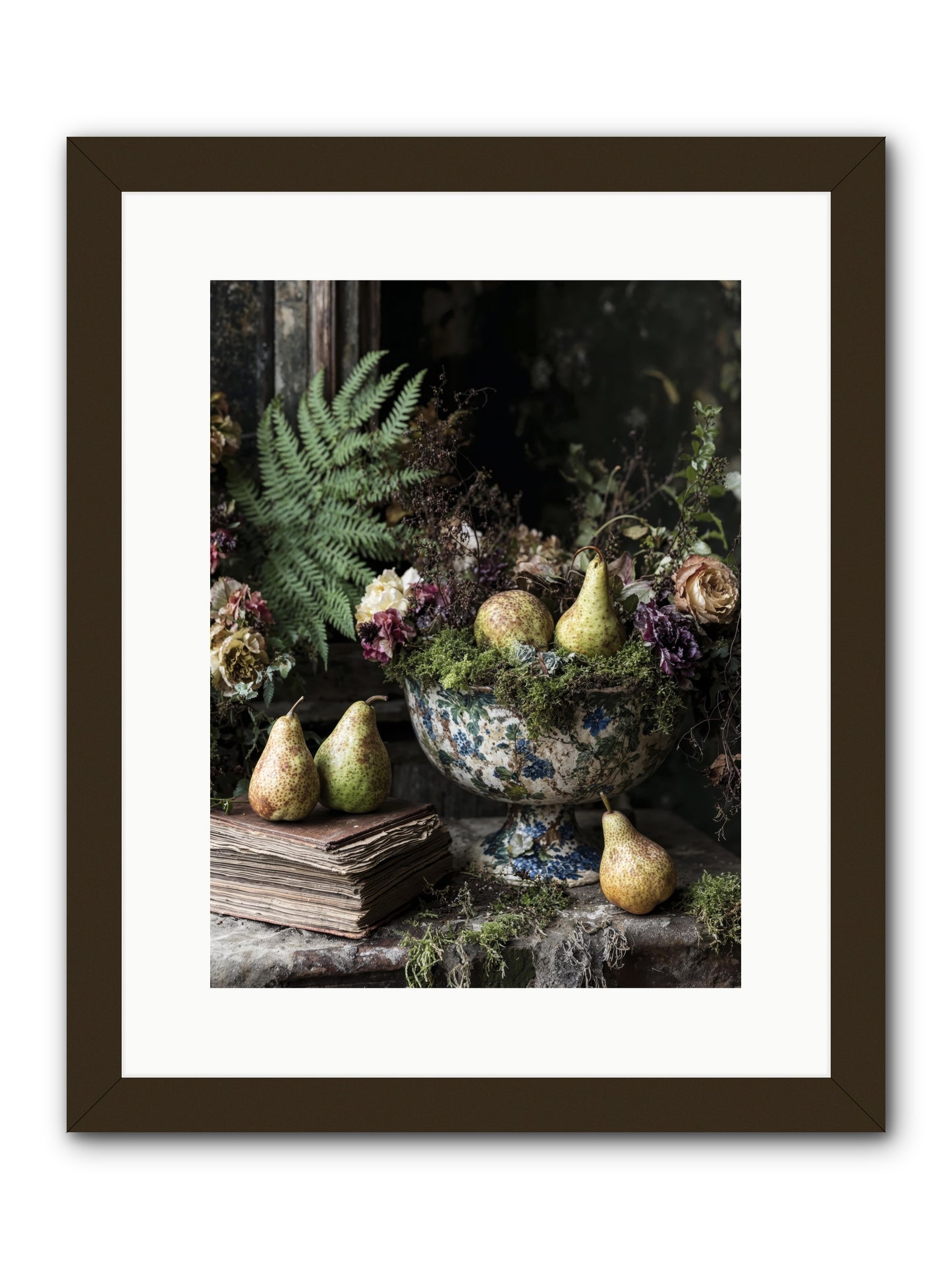 The Spirited Assembly -- Framed Print - Black 12x16