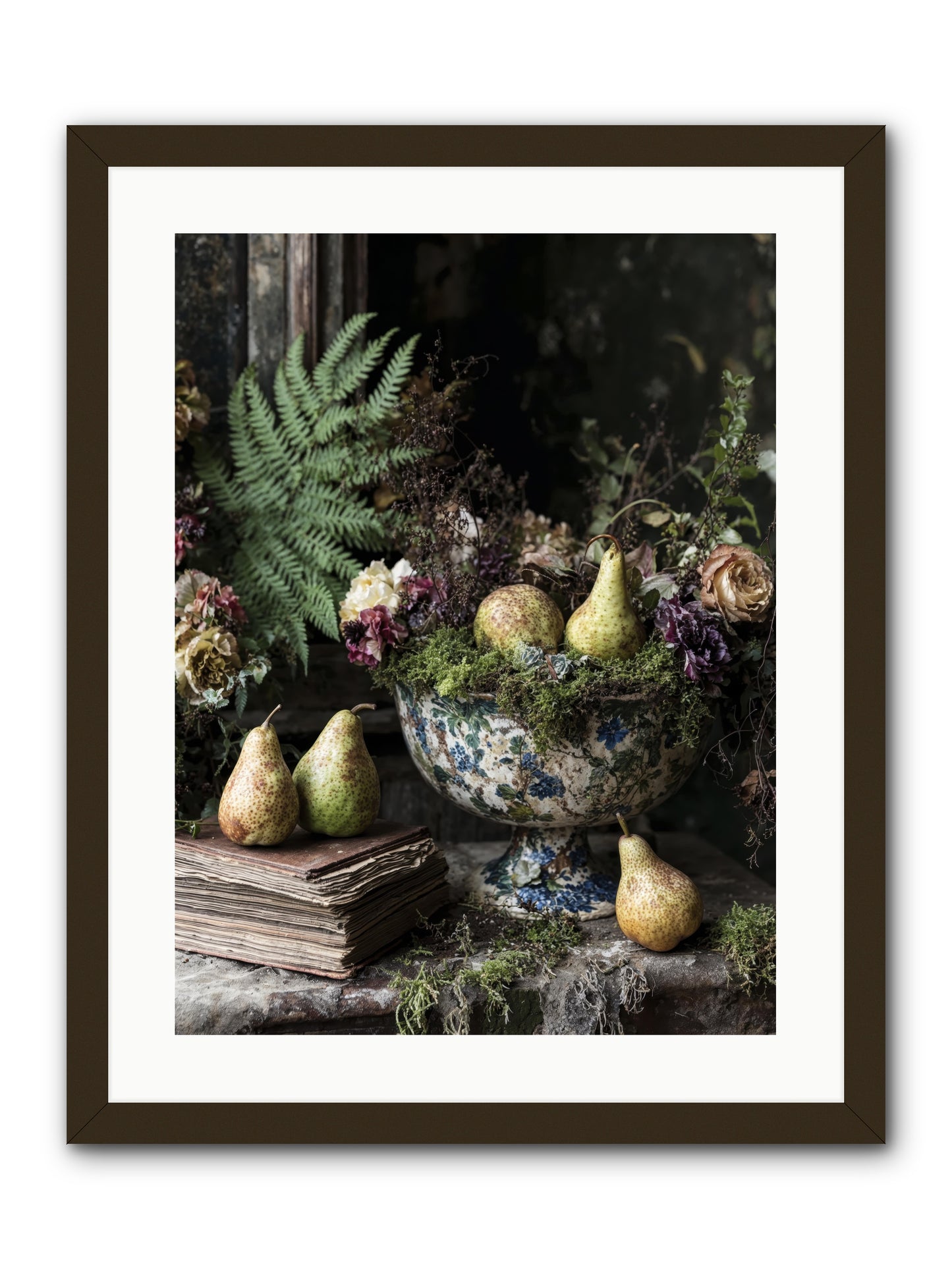 The Spirited Assembly -- Framed Print - Black 18x24