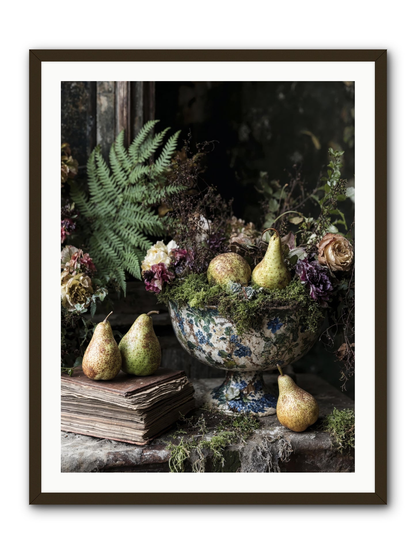 The Spirited Assembly -- Framed Print - Black 30x40
