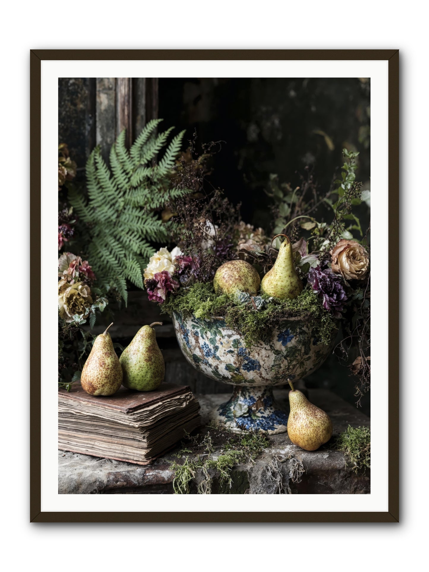 The Spirited Assembly -- Framed Print - Black 36x48