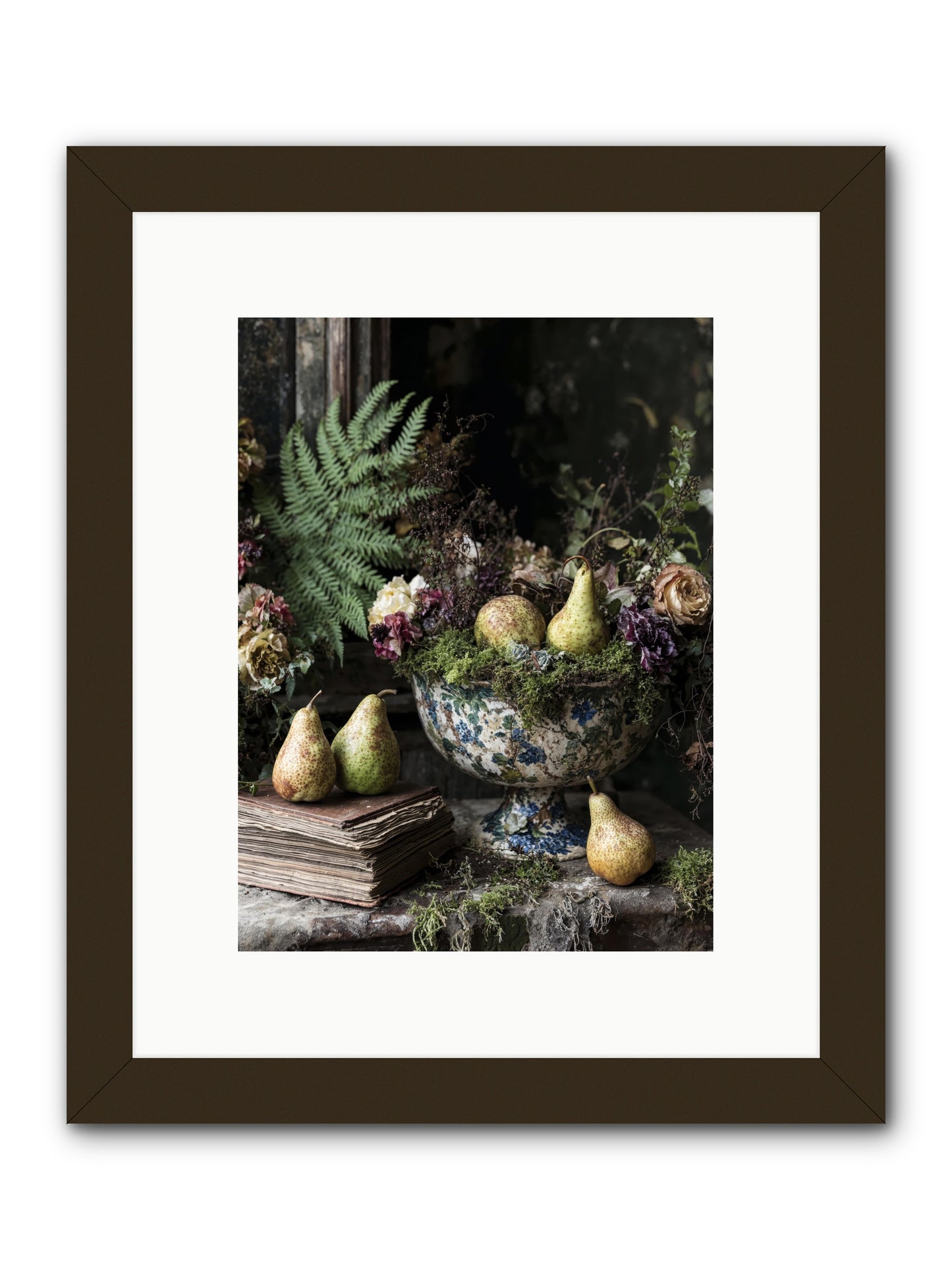 The Spirited Assembly -- Framed Print - Black 9x12