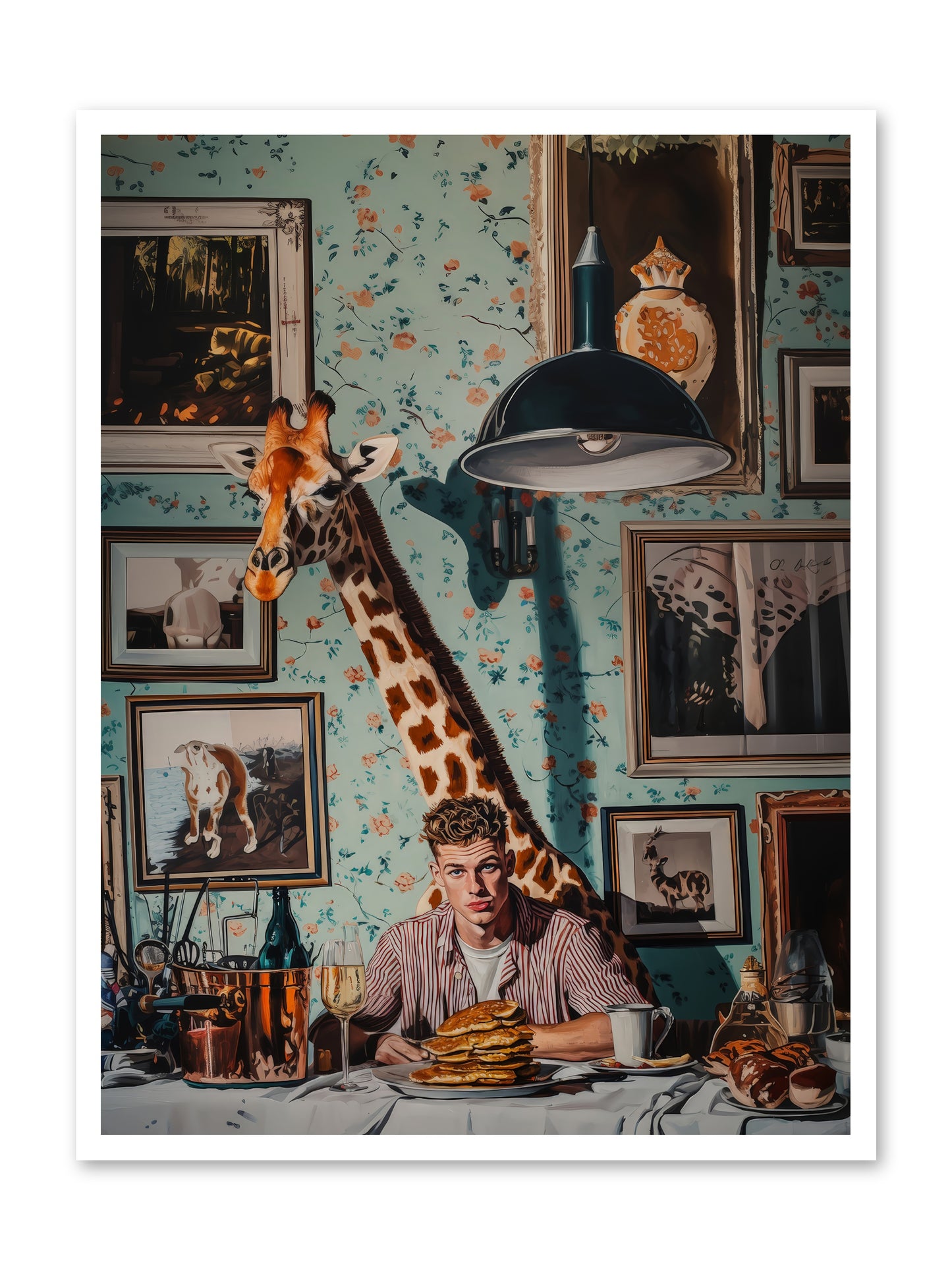 The Spotted Epicurean -- Paper Print 30x40