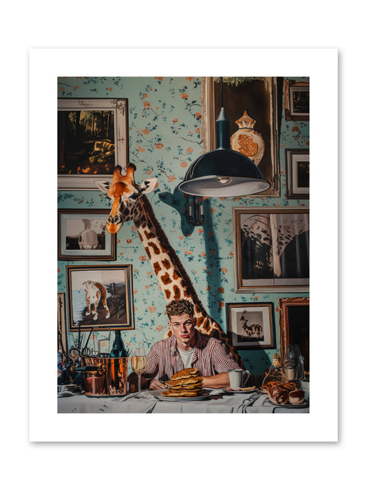 The Spotted Epicurean -- Paper Print 9x12