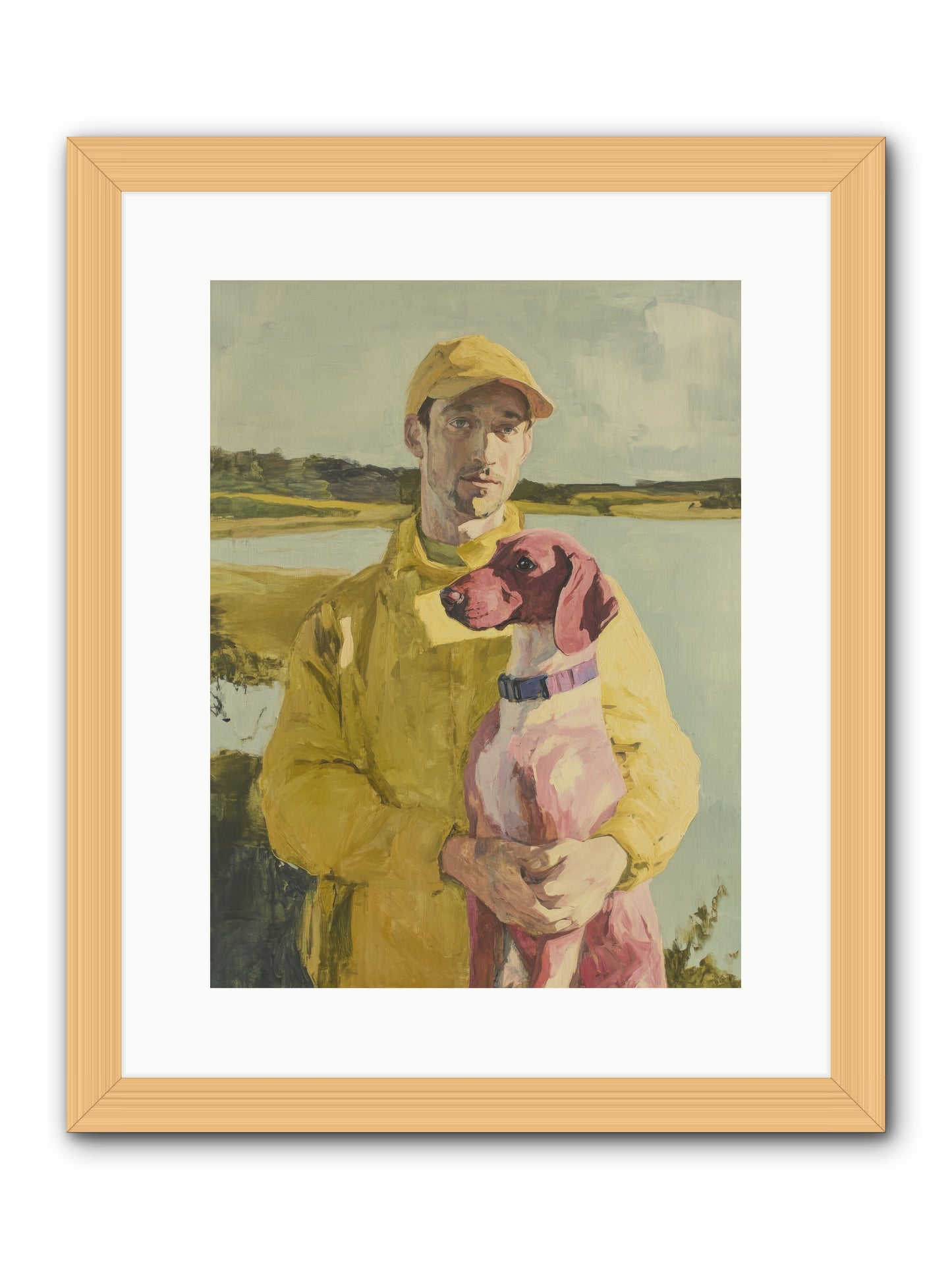 The Sum of All Joy -- Framed Print - Natural 12x16