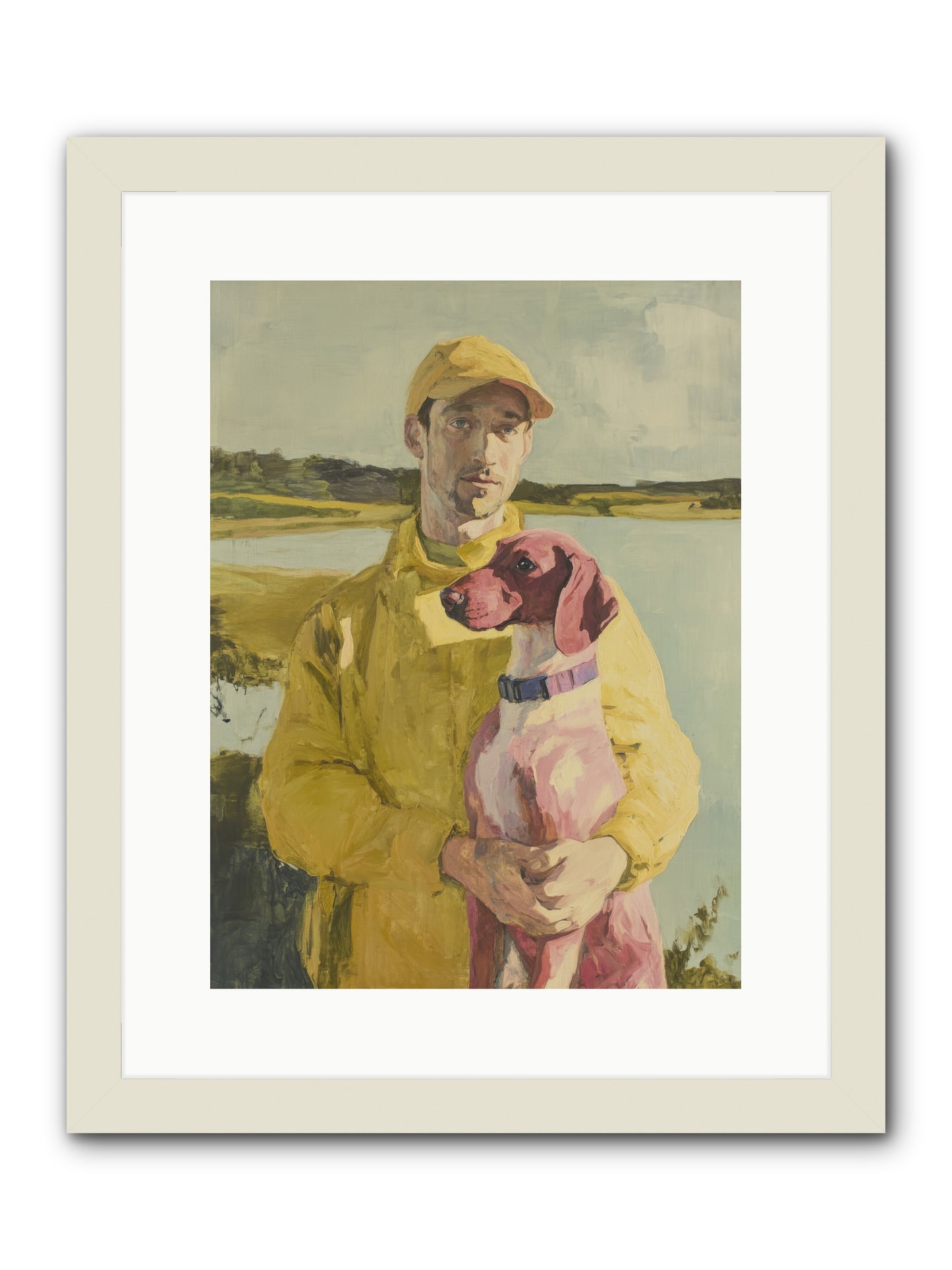 The Sum of All Joy -- Framed Print - White 12x16