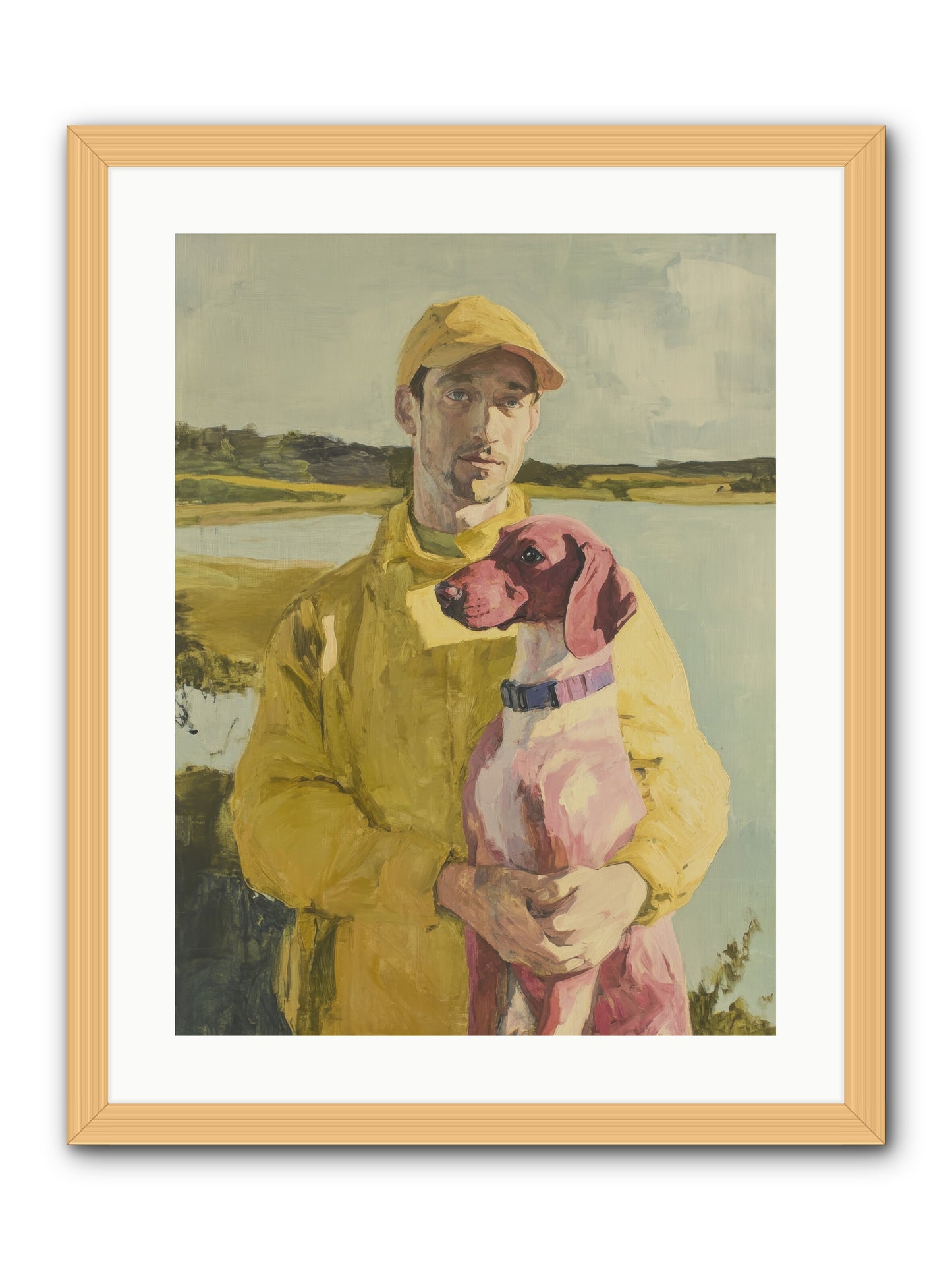 The Sum of All Joy -- Framed Print - Natural 18x24