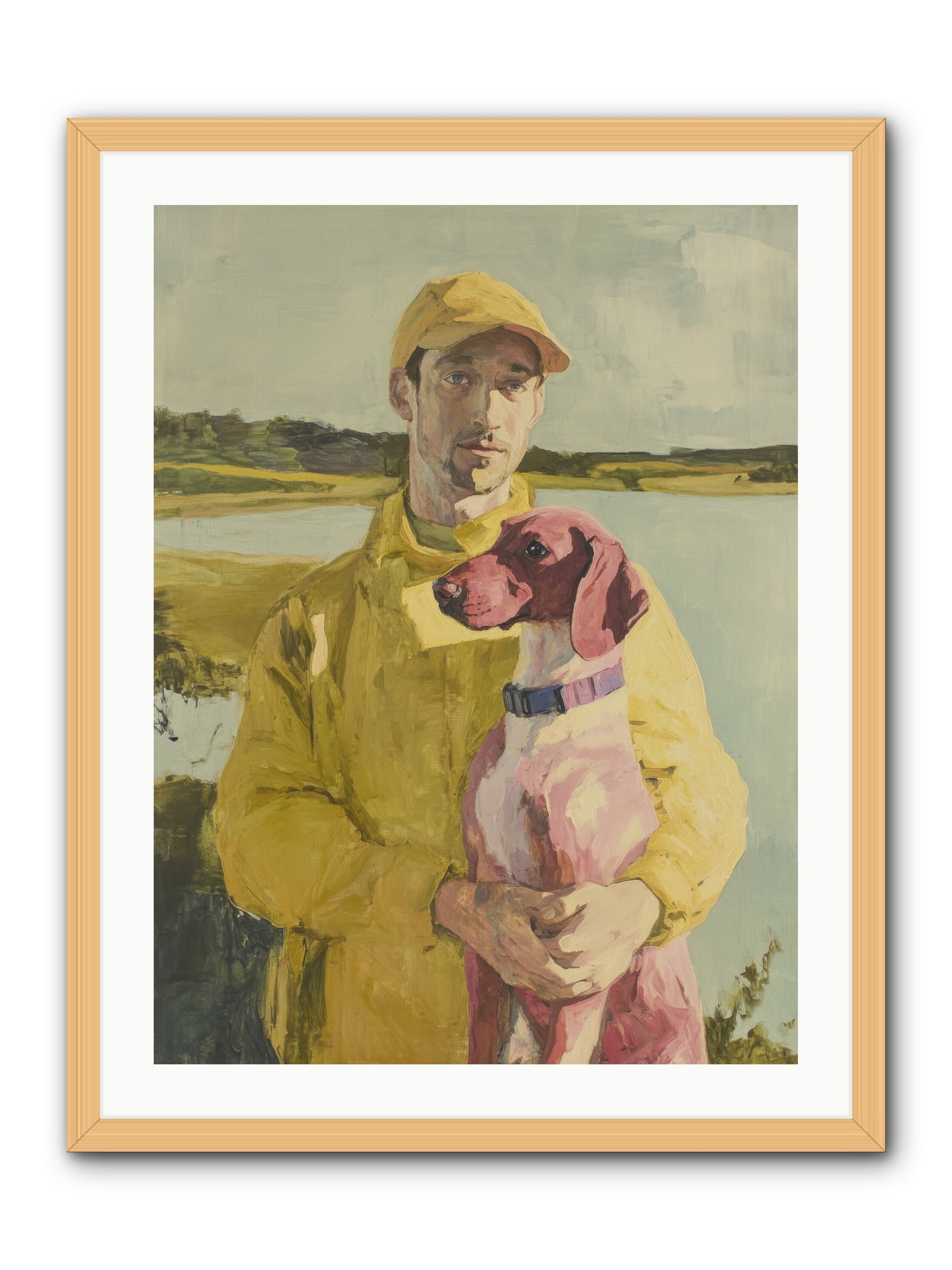 The Sum of All Joy -- Framed Print - Natural 24x32