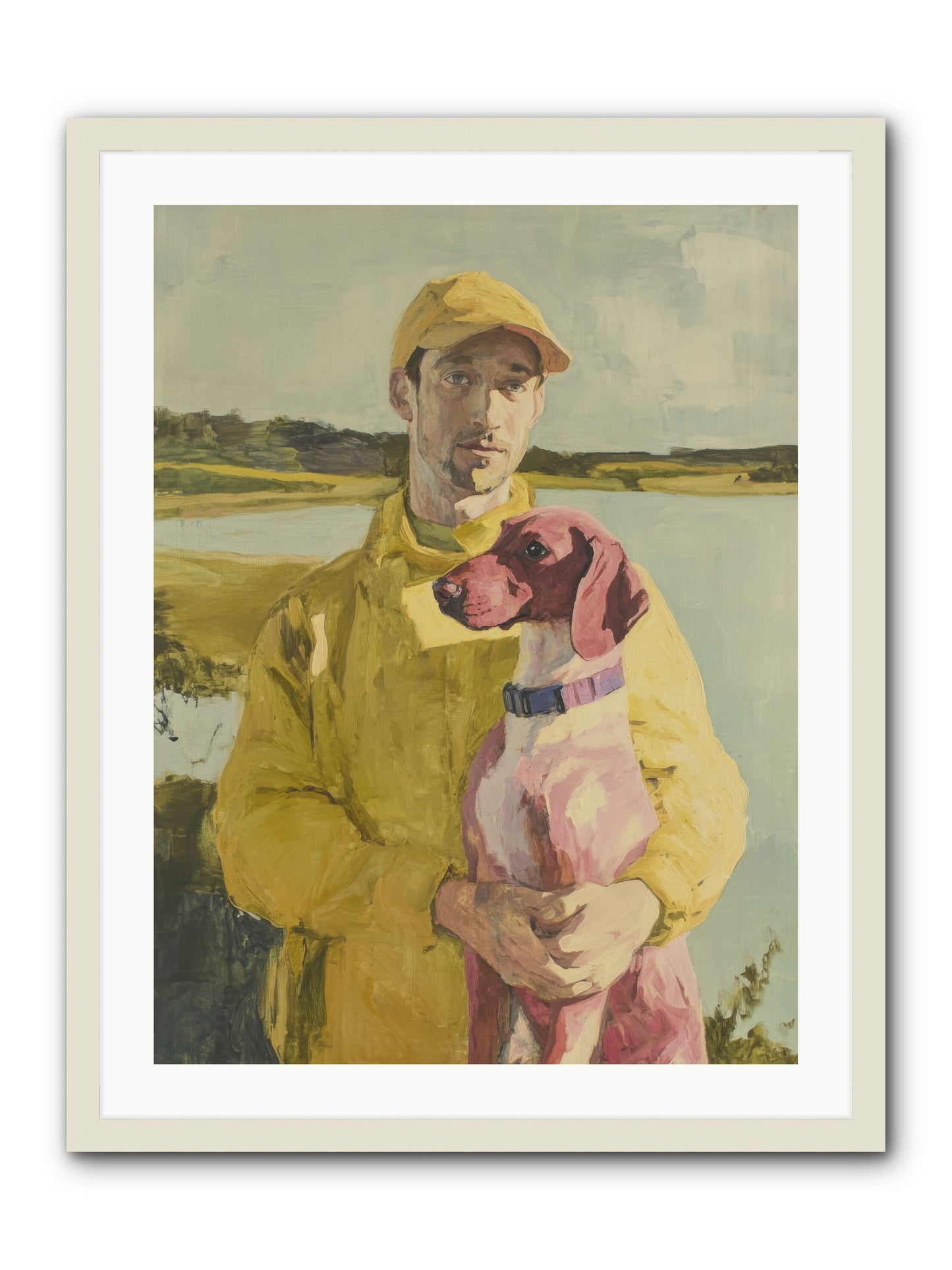 The Sum of All Joy -- Framed Print - White 24x32