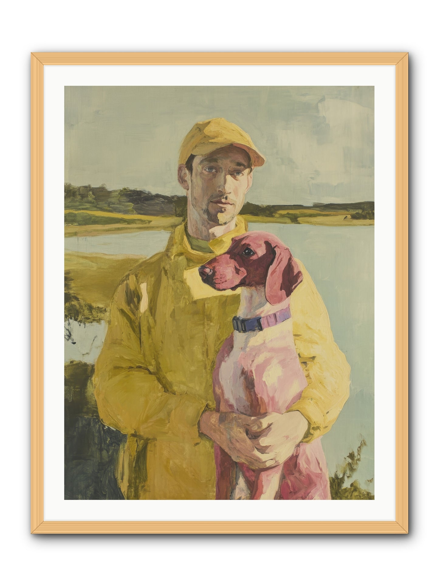 The Sum of All Joy -- Framed Print - Natural 30x40