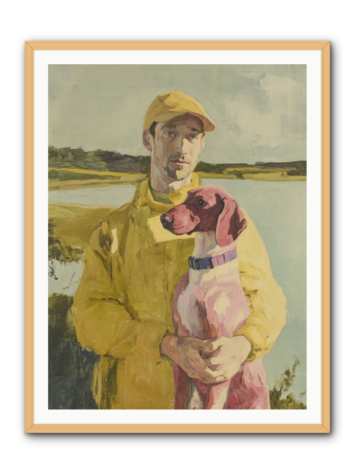 The Sum of All Joy -- Framed Print - Natural 36x48