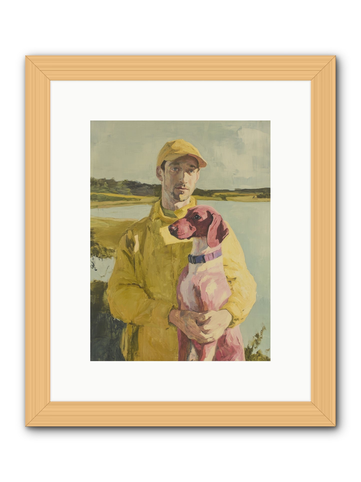 The Sum of All Joy -- Framed Print - Natural 9x12