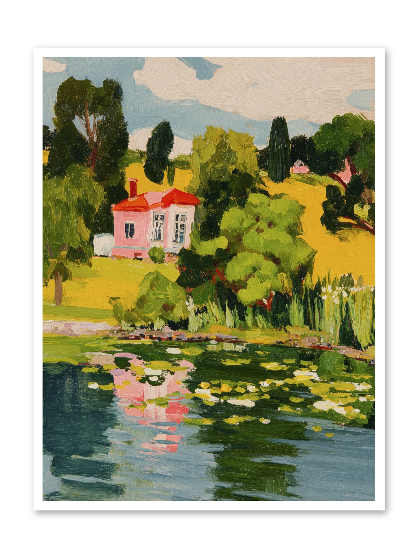 The Summer House -- Paper Print 36x48