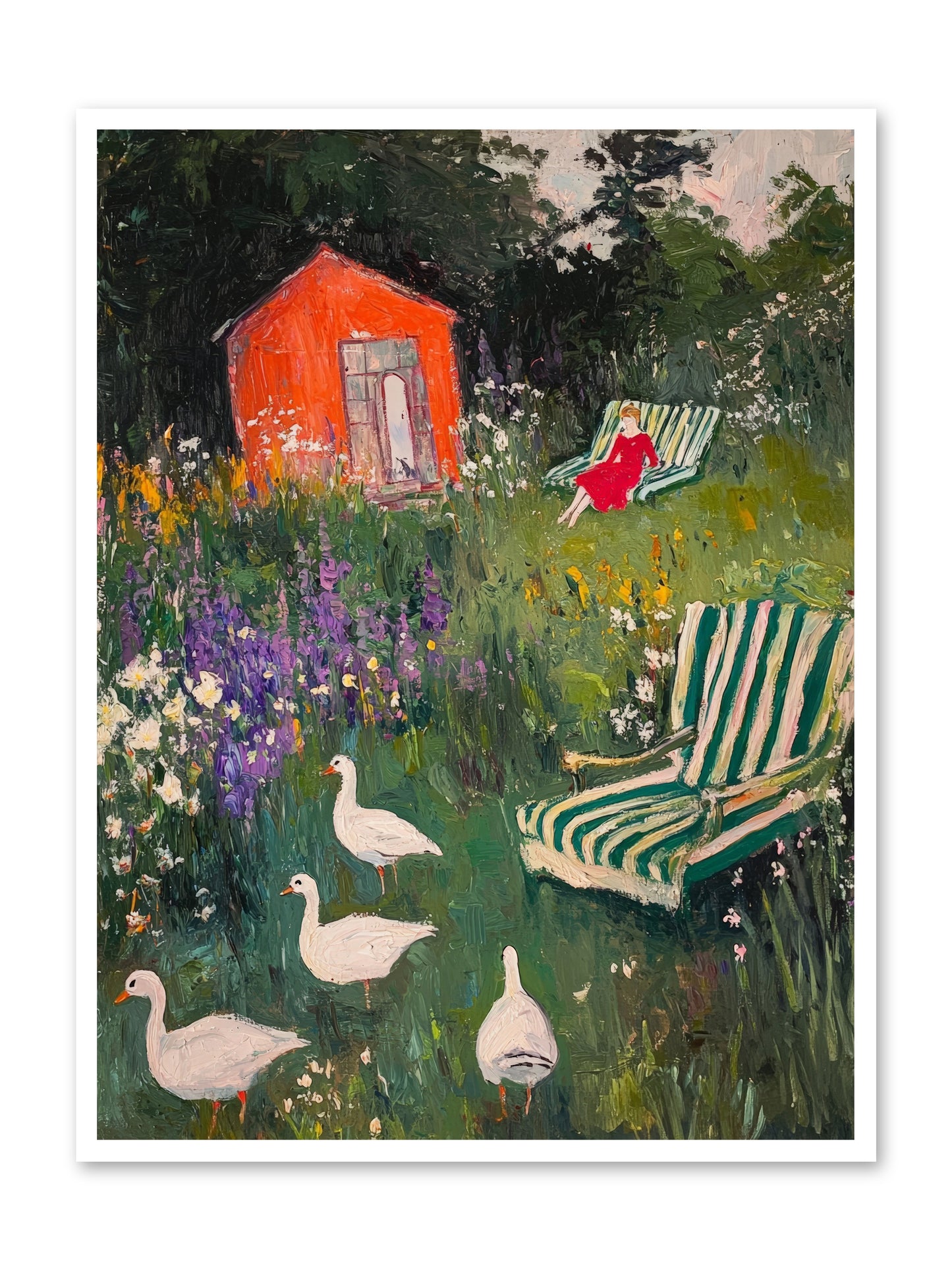 The Summer Months -- Paper Print 36x48