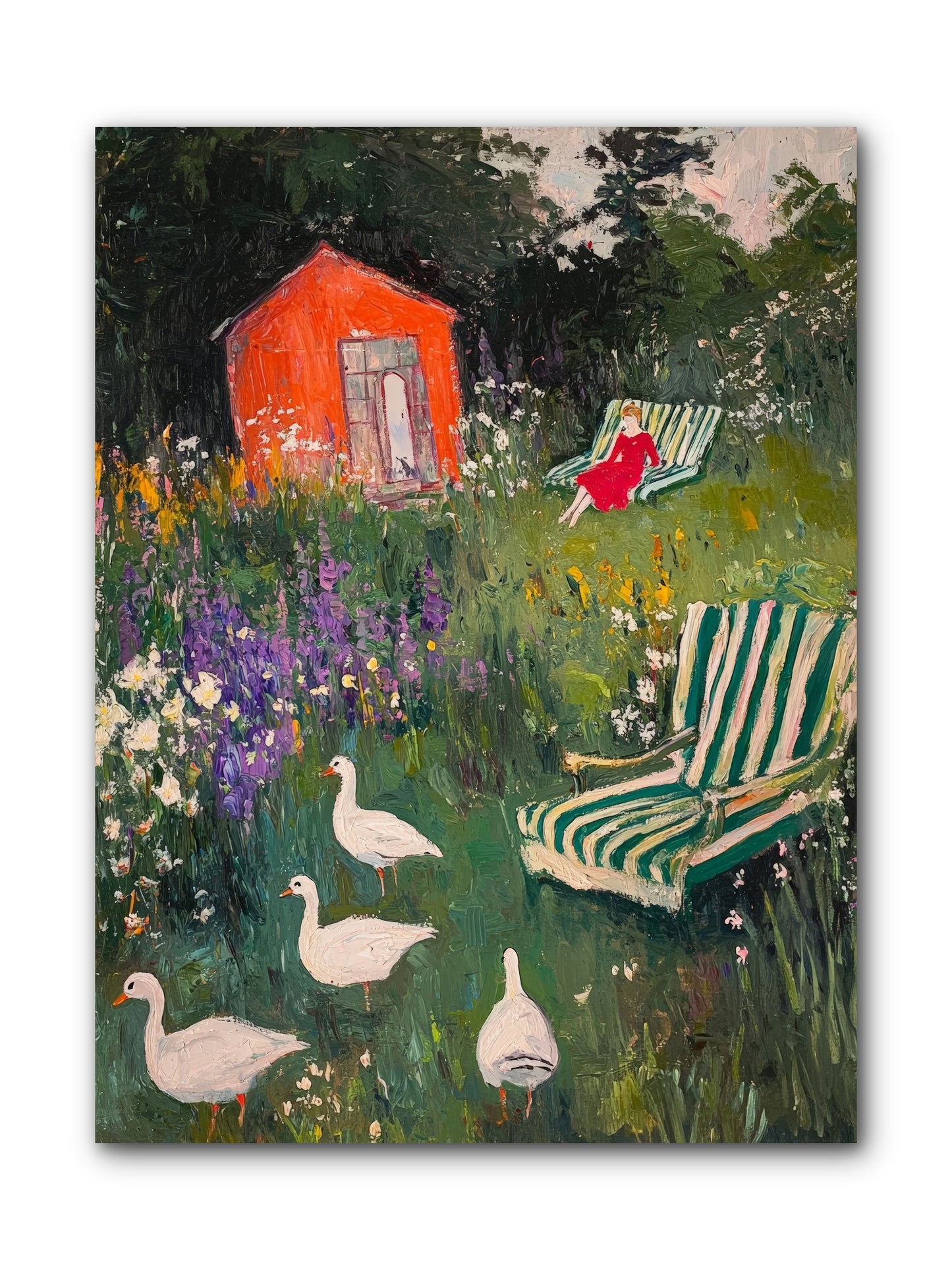 The Summer Months -- Wrapped Canvas 9x12