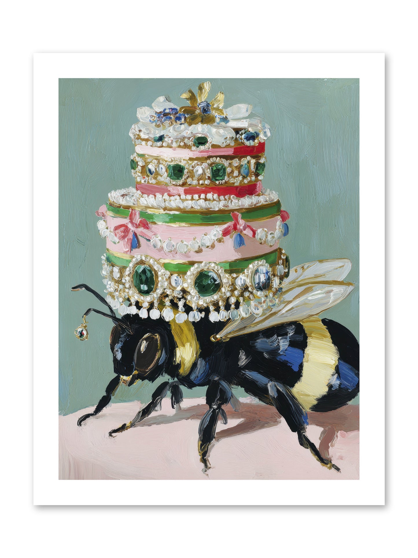 The Sumptuous Moment -- Loose Canvas Print 12x16