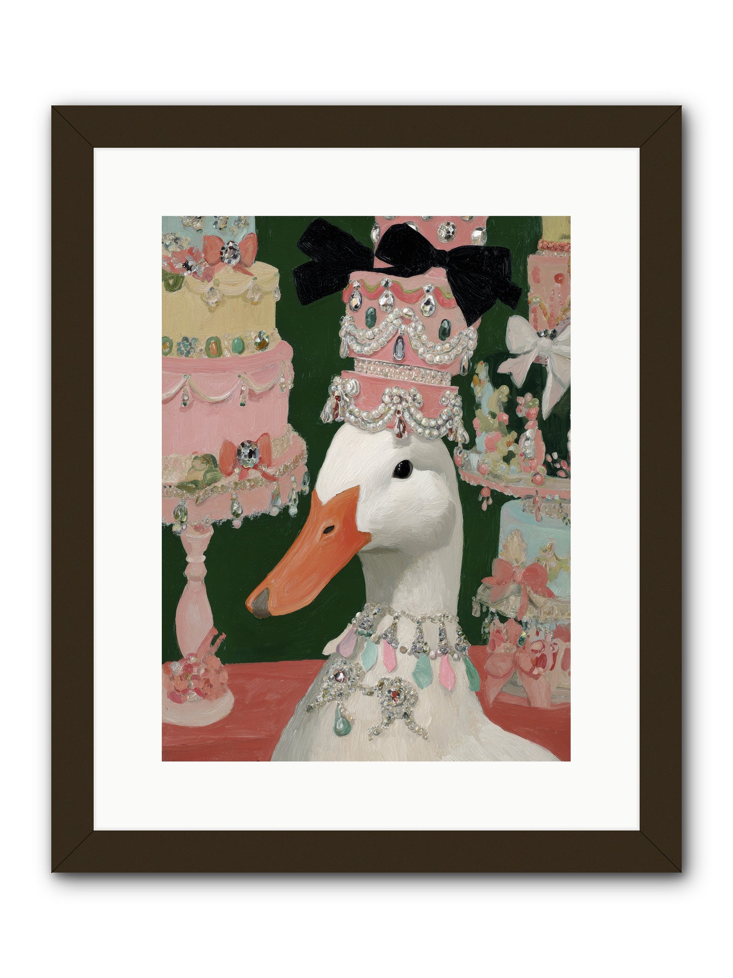 The Sumptuous Waltz -- Framed Print - Black 12x16