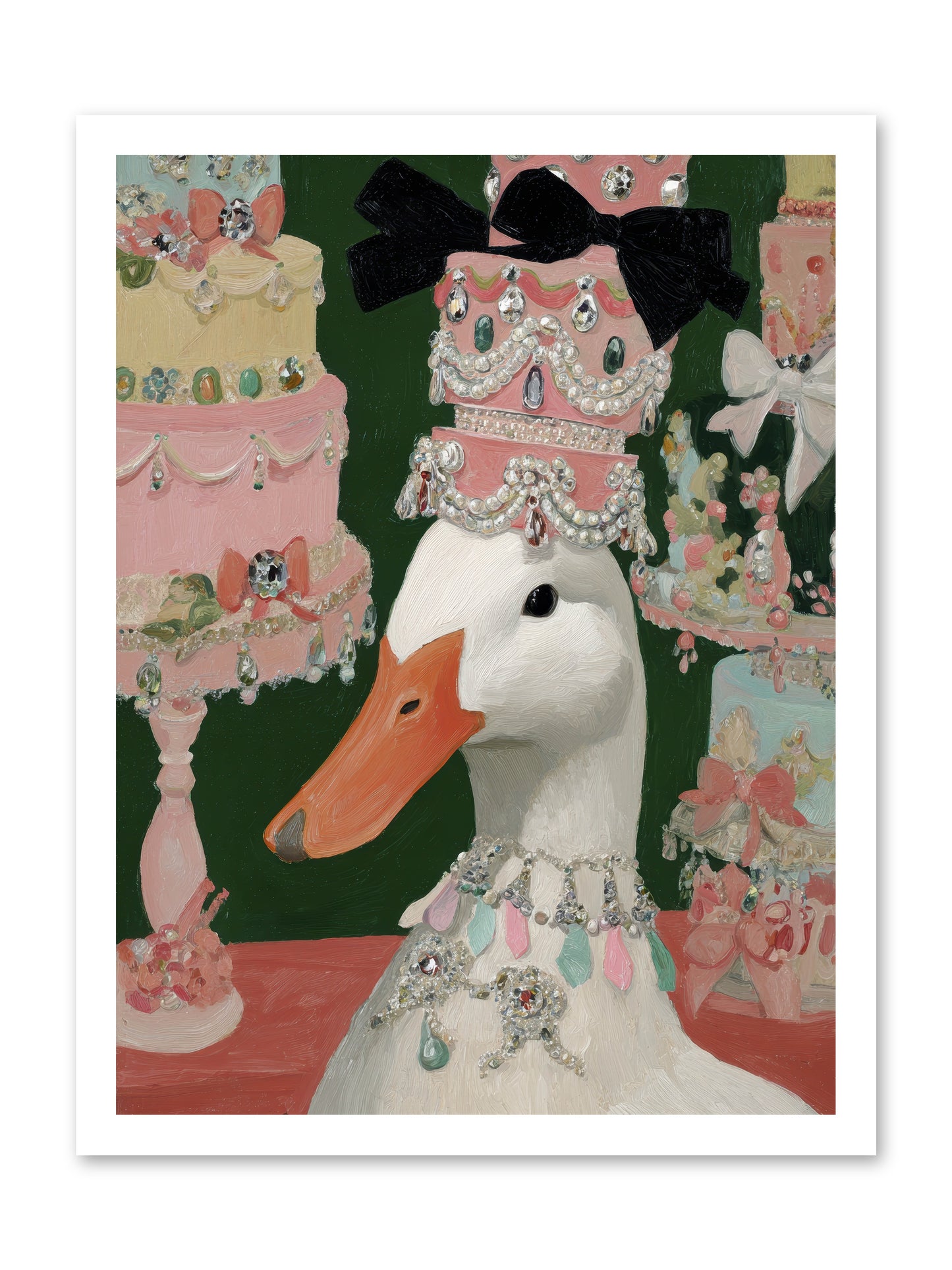 The Sumptuous Waltz -- Loose Canvas Print 18x24