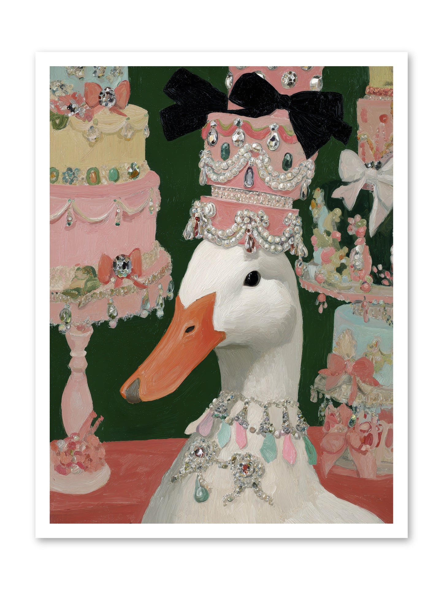 The Sumptuous Waltz -- Loose Canvas Print 24x32