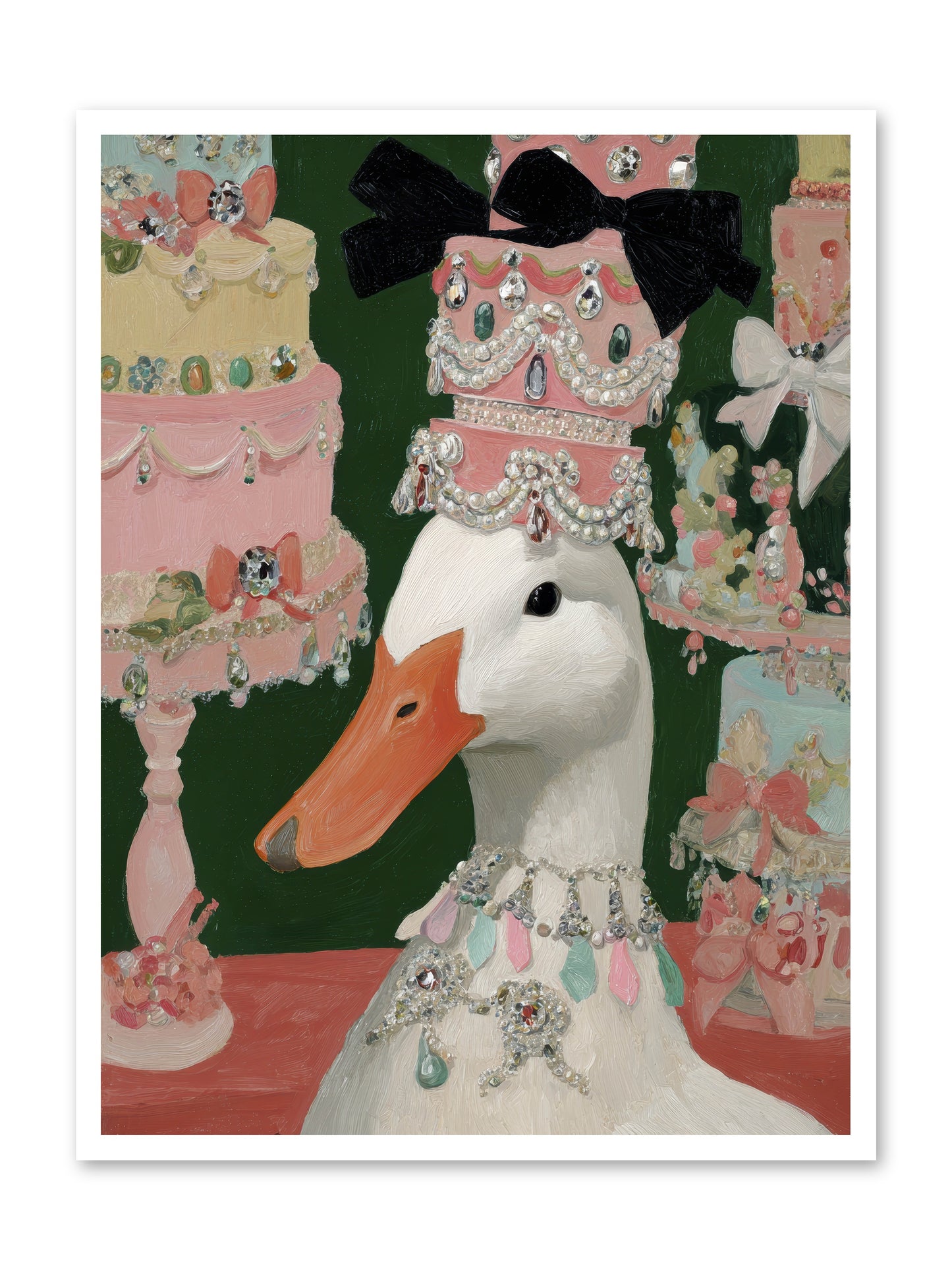The Sumptuous Waltz -- Loose Canvas Print 30x40
