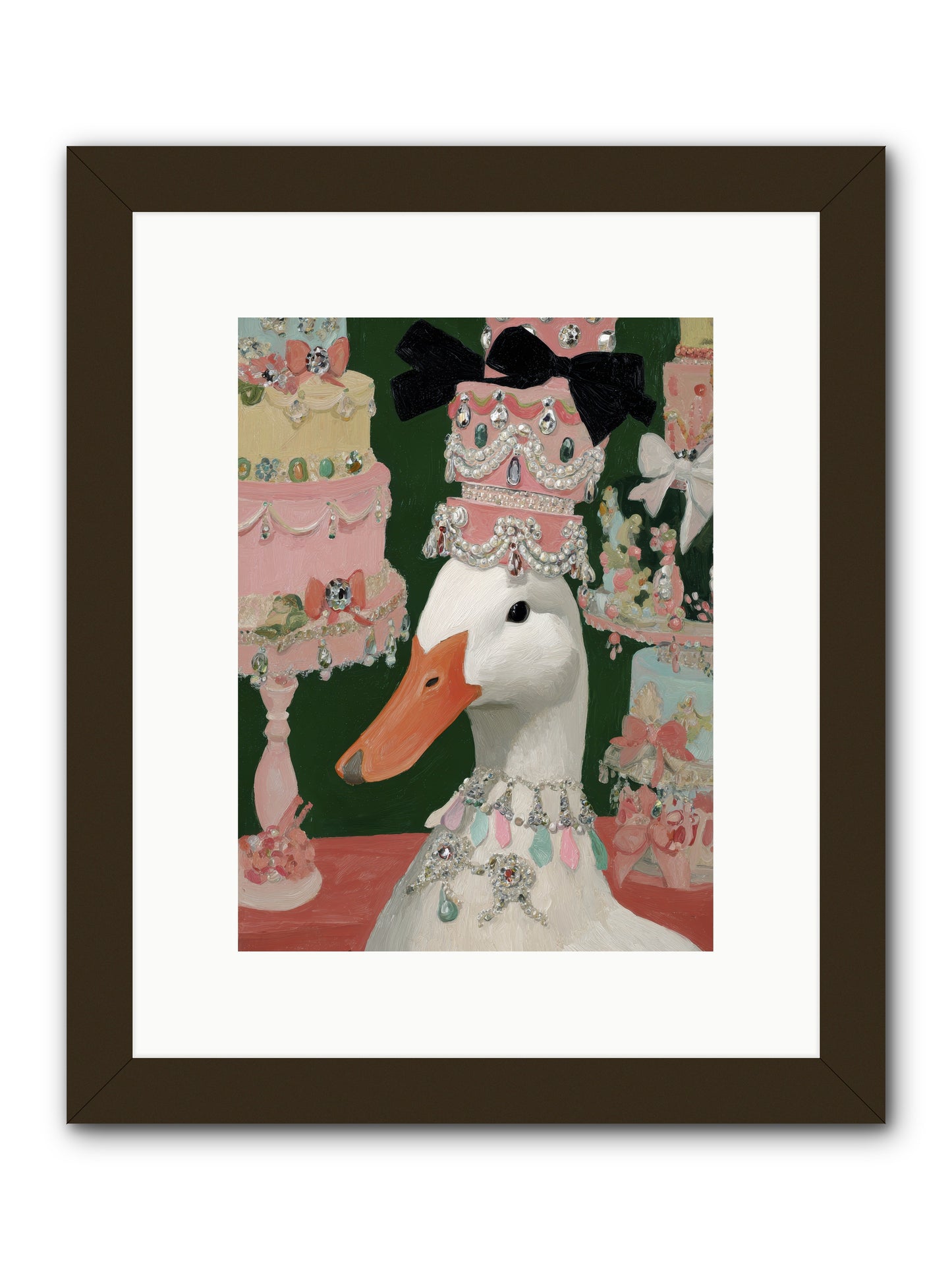 The Sumptuous Waltz -- Framed Print - Black 9x12