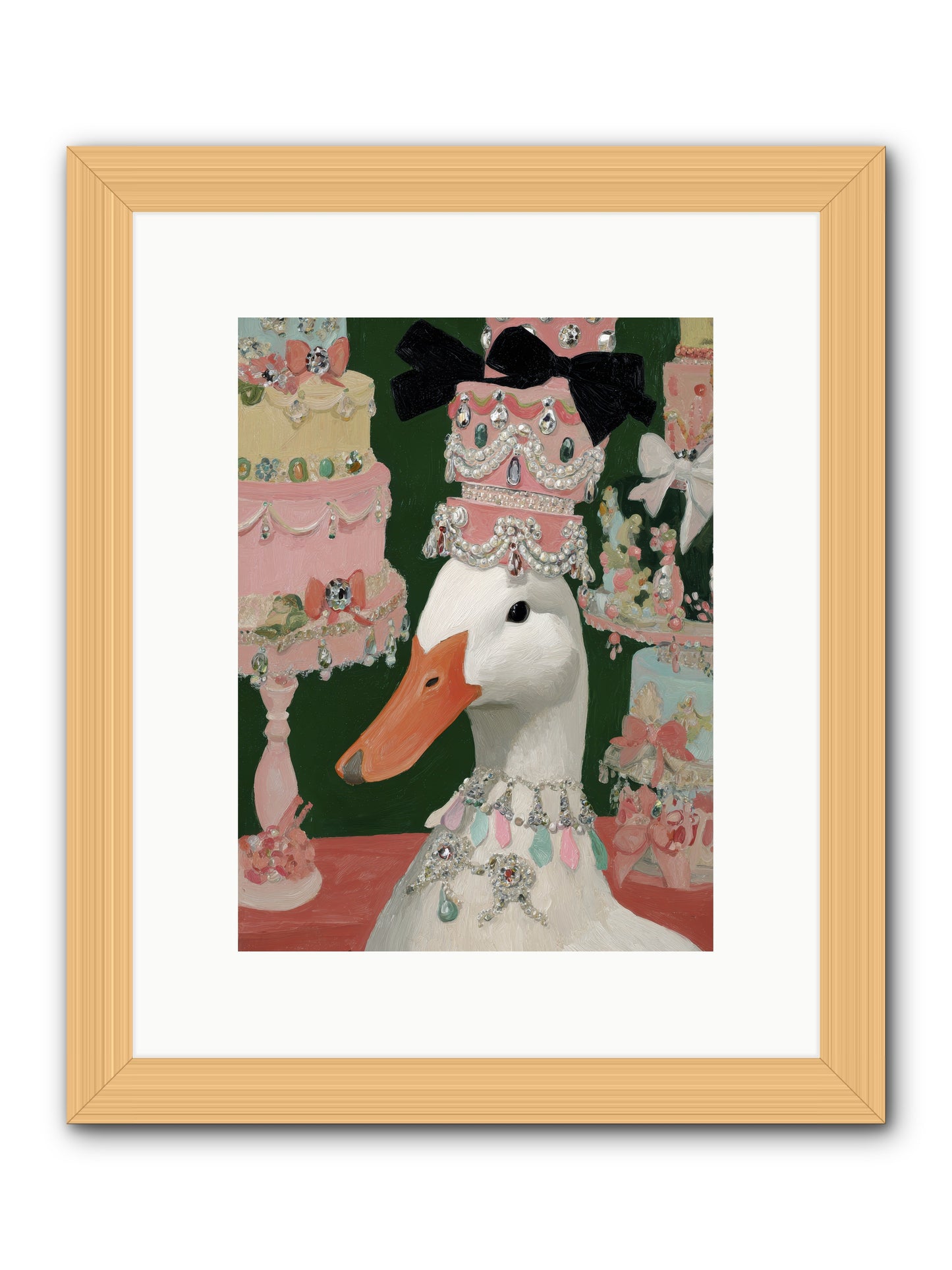 The Sumptuous Waltz -- Framed Print - Natural 9x12