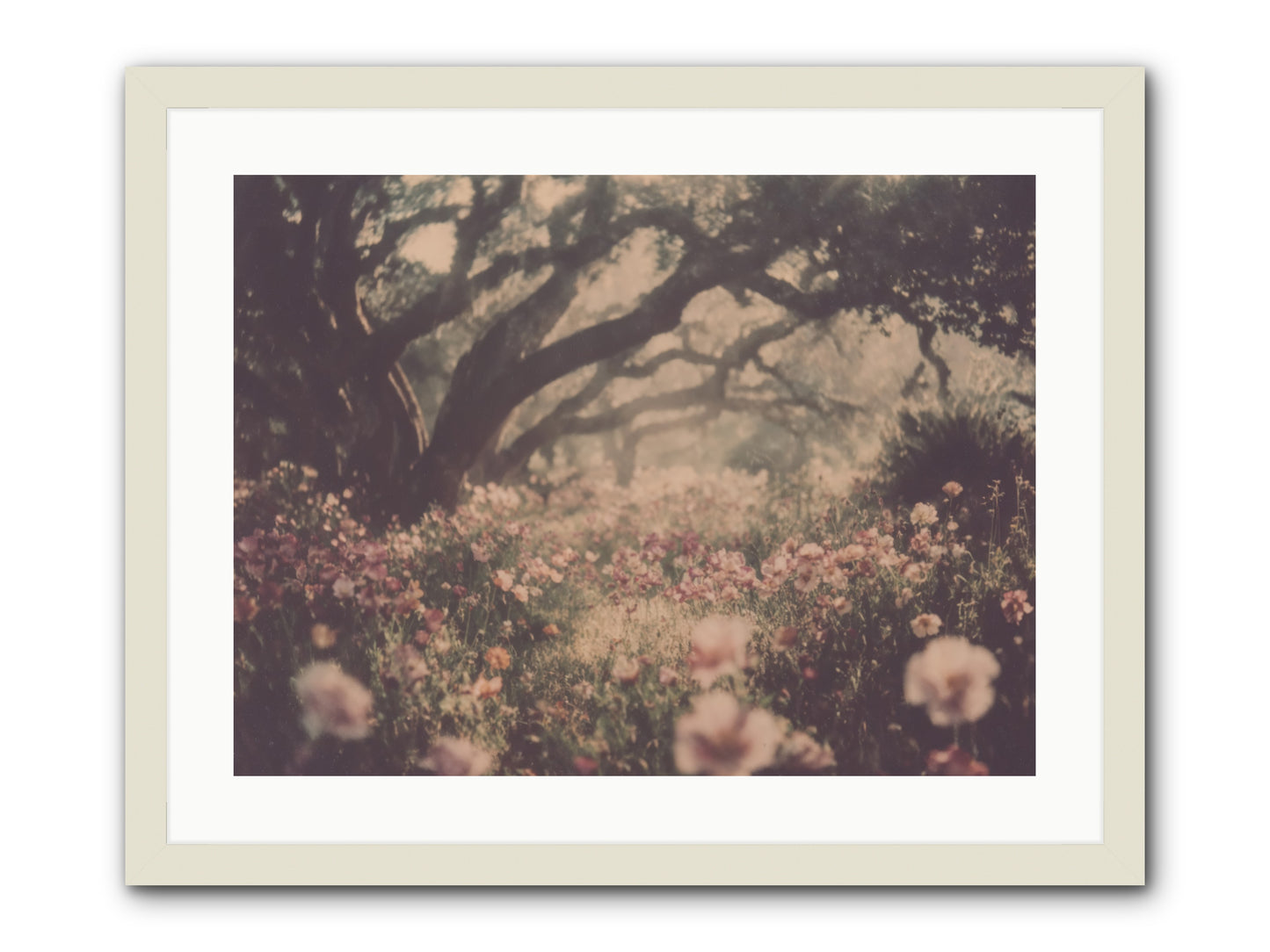 The Sweet Detour -- Framed Print - White 24x18
