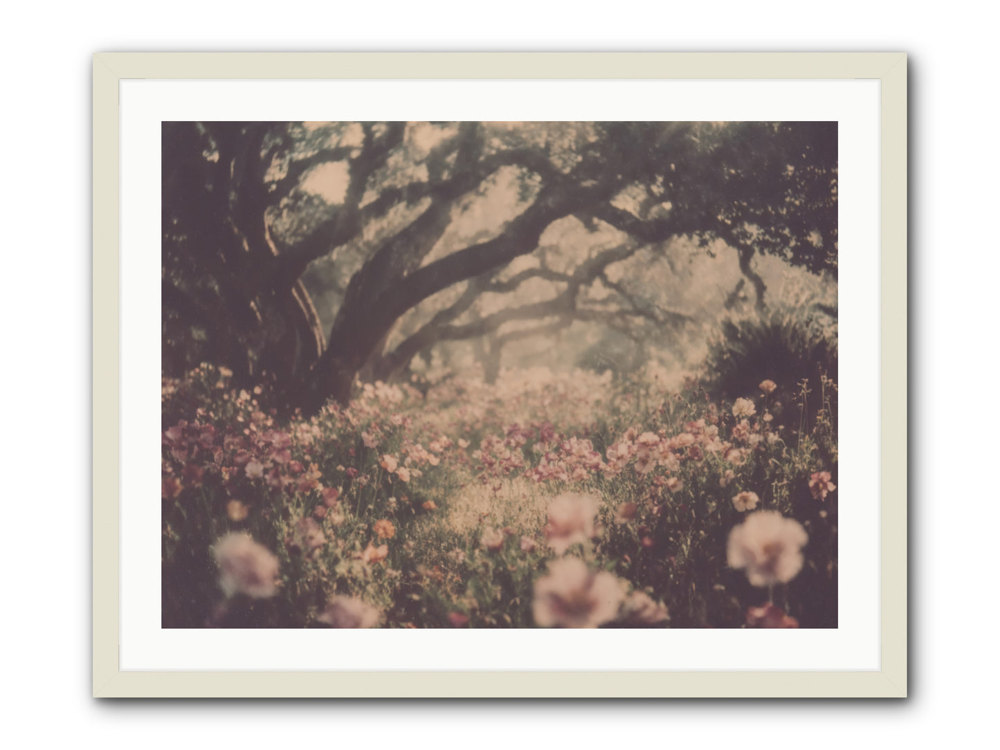 The Sweet Detour -- Framed Print - White 32x24