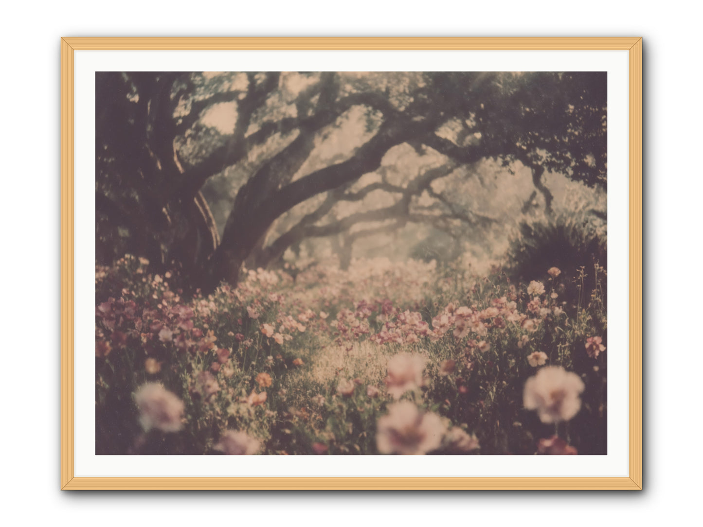 The Sweet Detour -- Framed Print - Natural 48x36