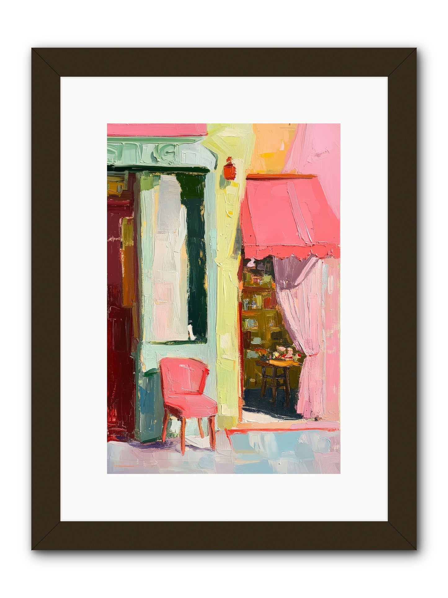 The Sweet Life -- Framed Print - Black 10x15