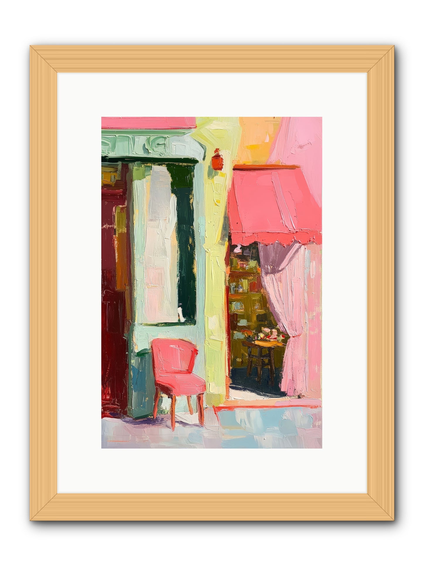 The Sweet Life -- Framed Print - Natural 10x15