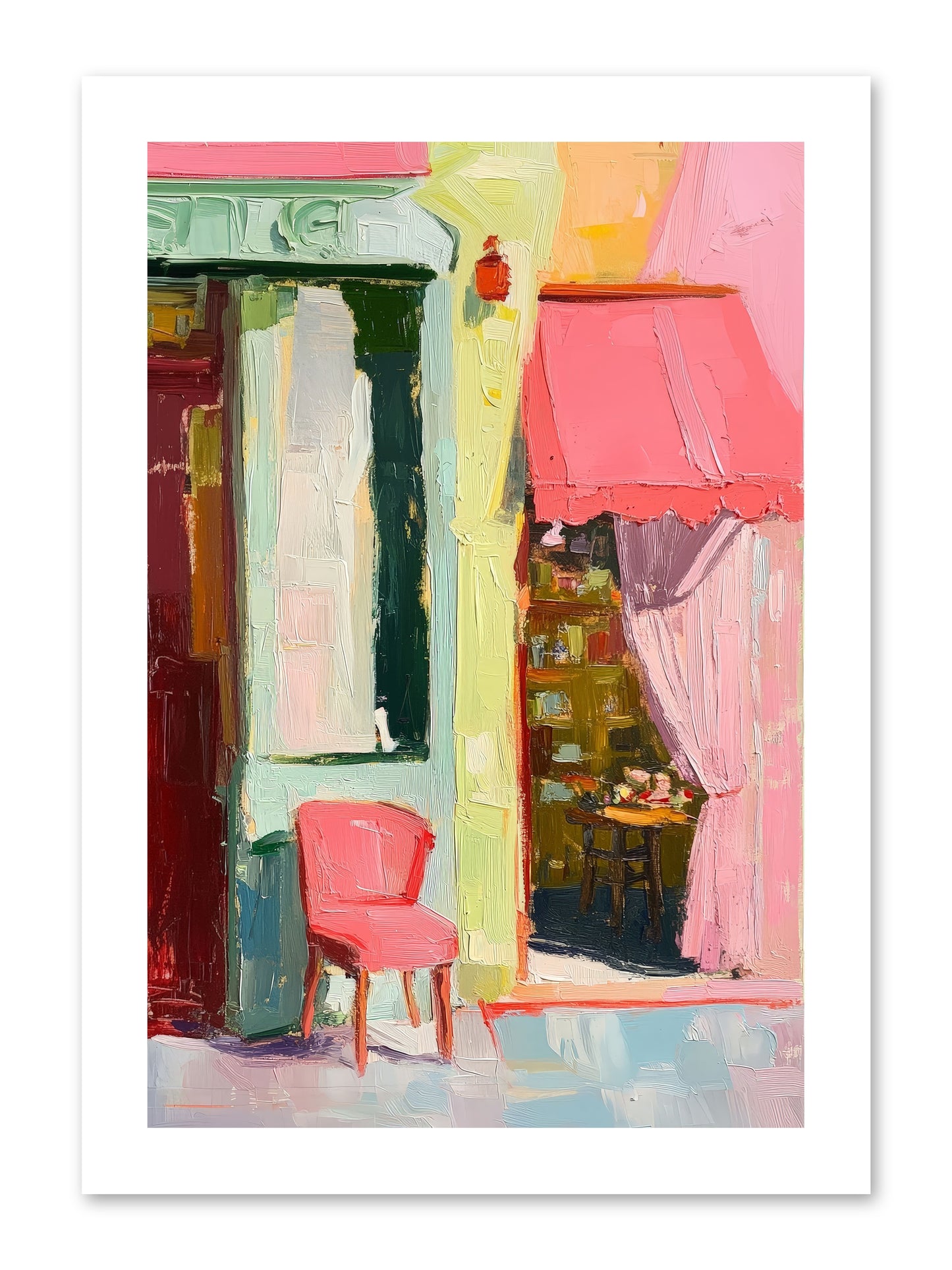 The Sweet Life -- Loose Canvas Print 10x15