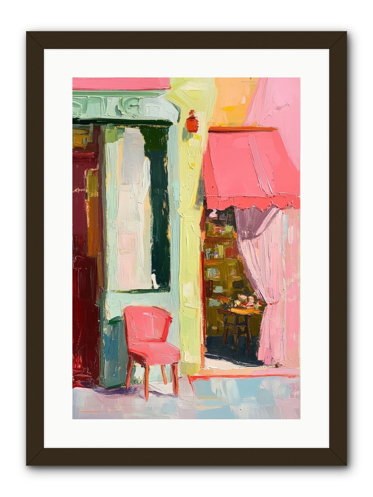 The Sweet Life -- Framed Print - Black 16x24