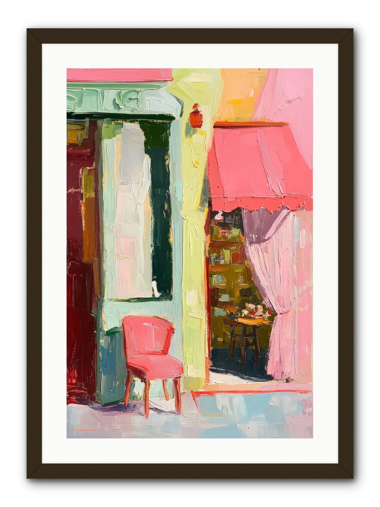 The Sweet Life -- Framed Print - Black 20x30