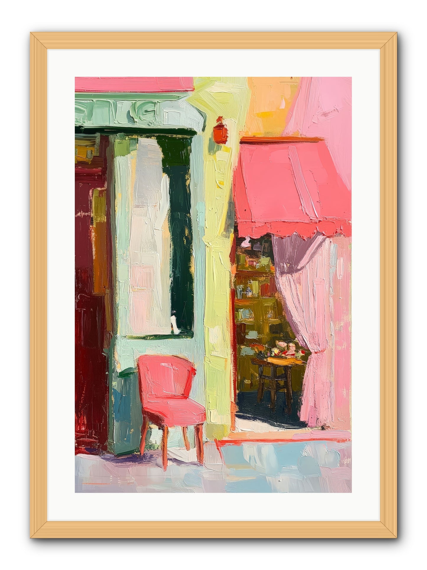 The Sweet Life -- Framed Print - Natural 20x30