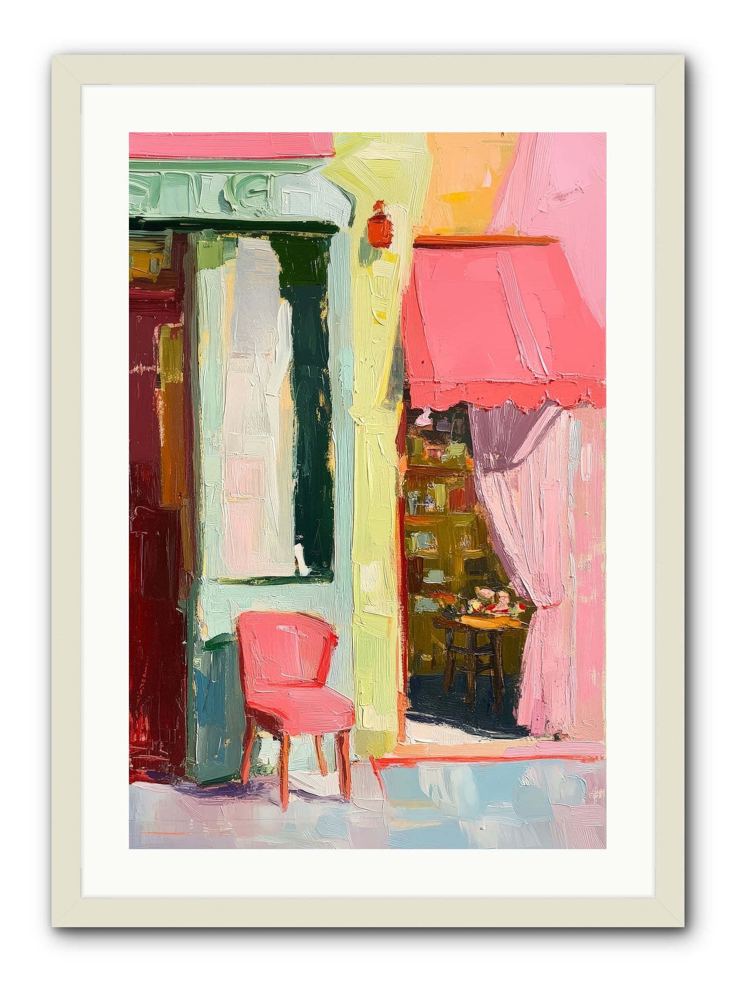 The Sweet Life -- Framed Print - White 20x30