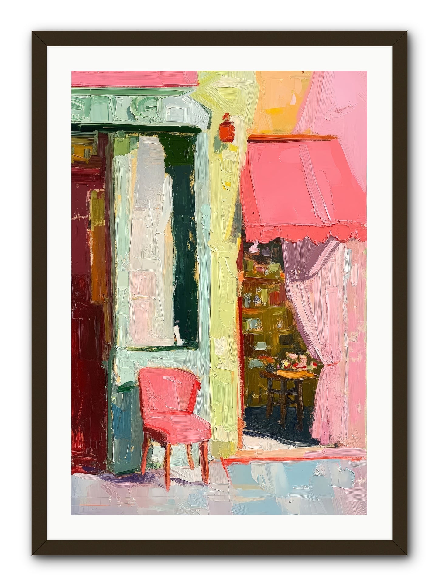 The Sweet Life -- Framed Print - Black 24x36