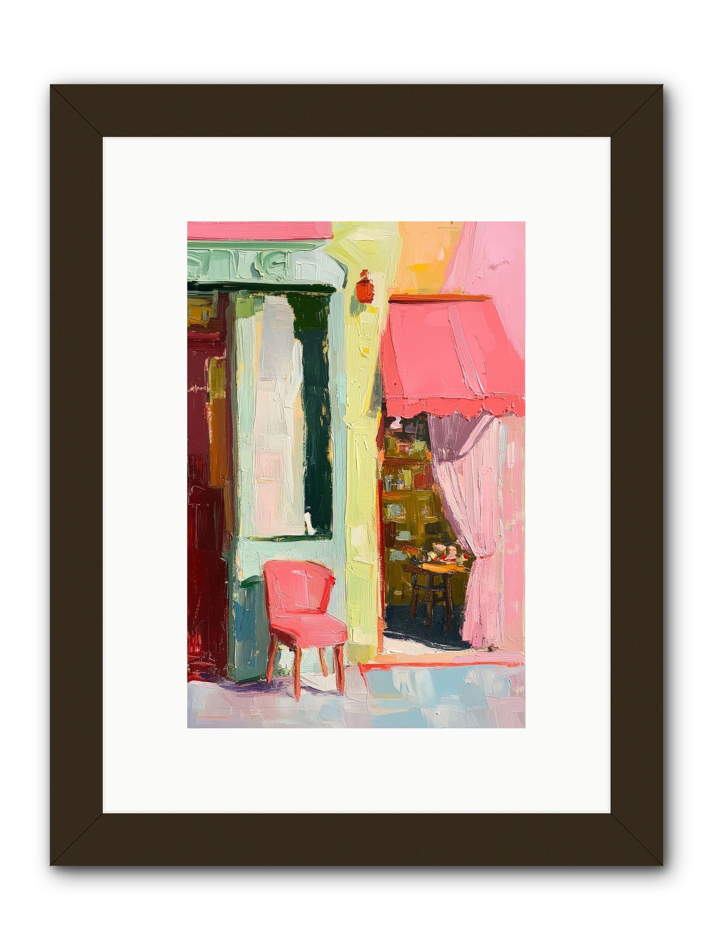 The Sweet Life -- Framed Print - Black 8x12