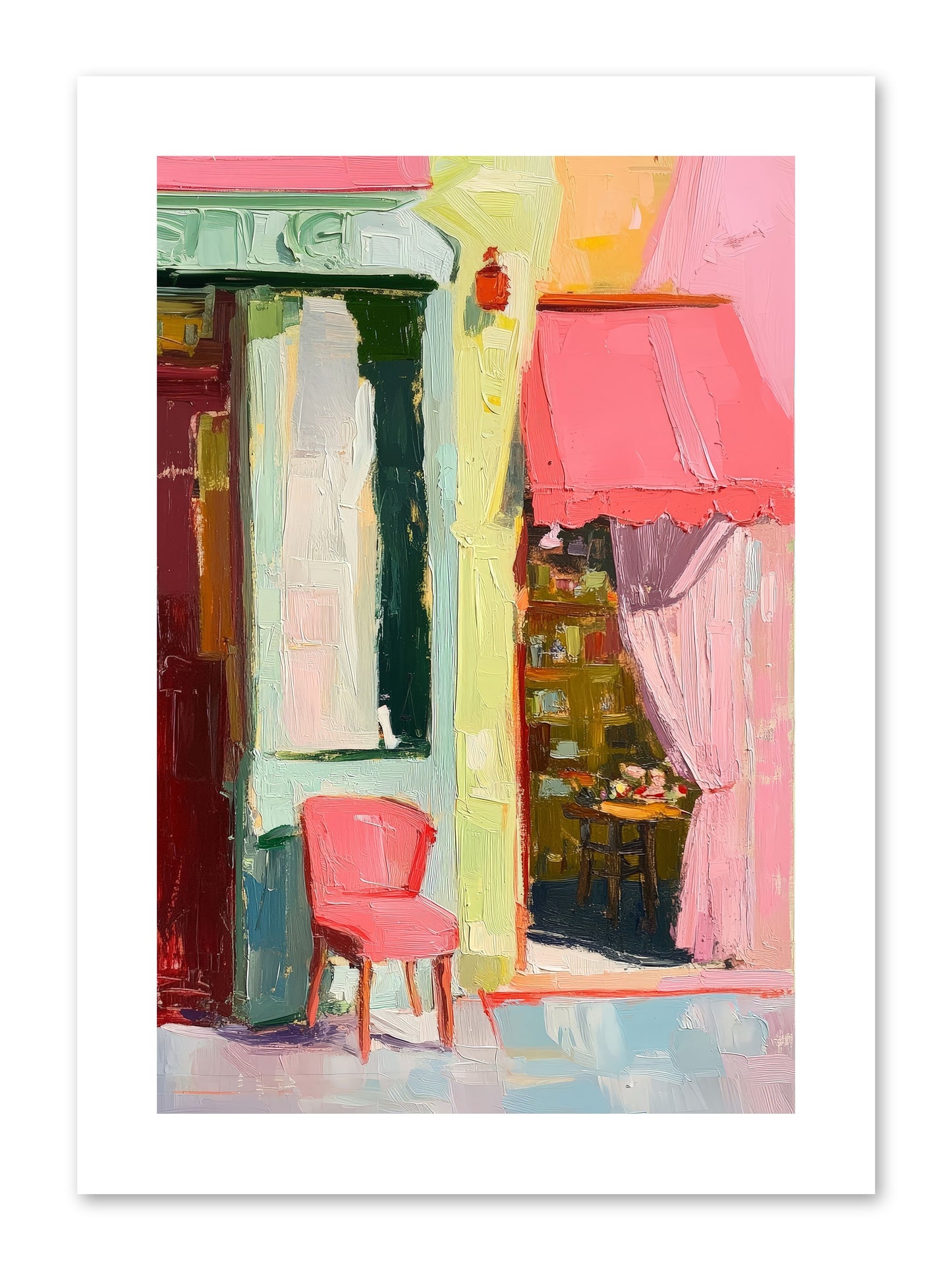The Sweet Life -- Loose Canvas Print 8x12