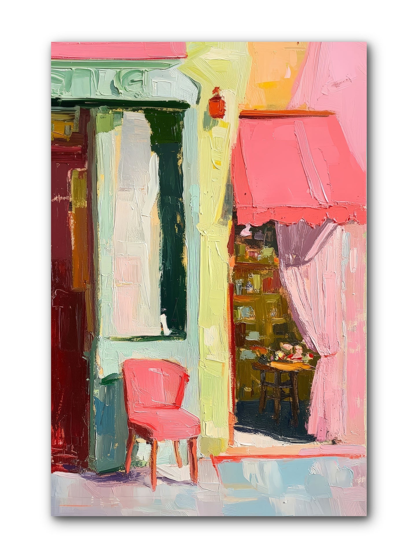 The Sweet Life -- Wrapped Canvas 8x12